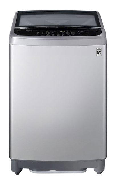LG 18Kg Smart Inverter Top Load Washing Machine - Energy Efficient Silver T1966NEFT7 for Large Families & Heavy Laundry Loads | Perfect for Home & Laundry Business Use