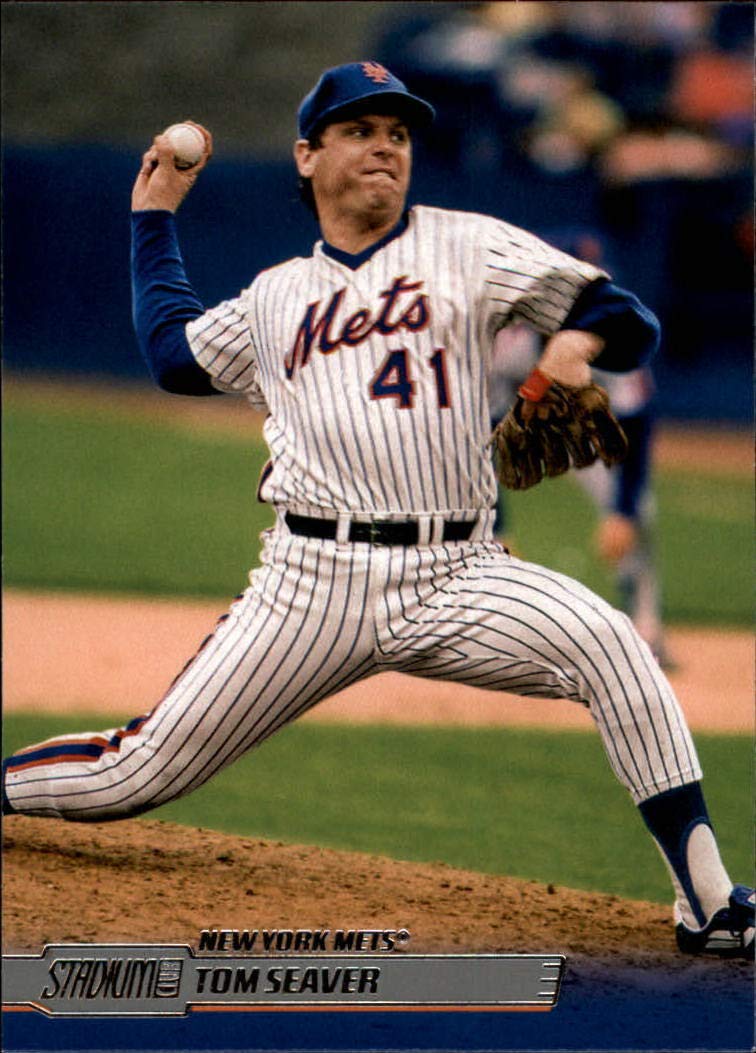 2014 Topps Stadium Club #194 Tom Seaver New York Mets Baseball Card - Rare Collectible for Sports Memorabilia Fans & Display in Home or Office