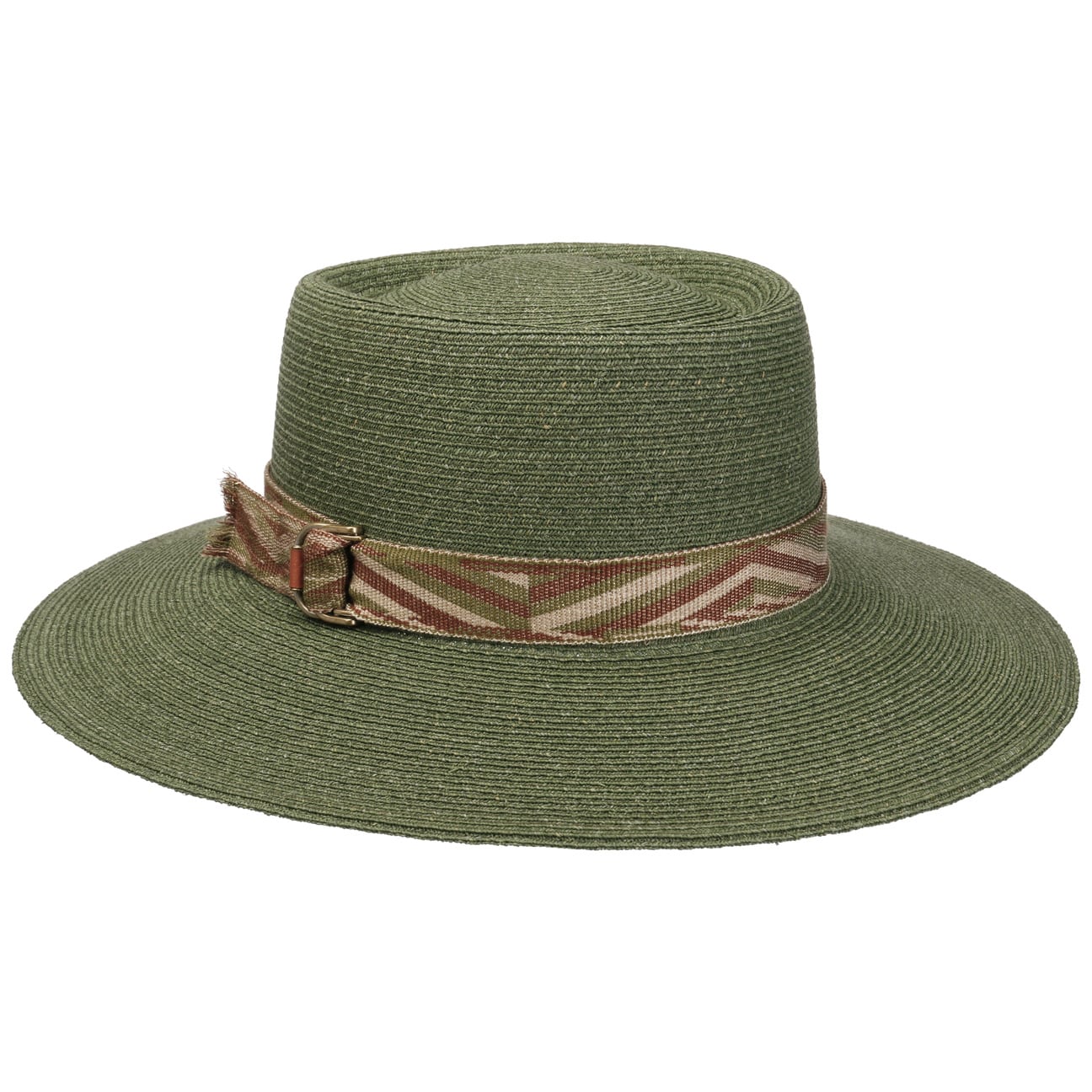 Stylish Astrid Raffia Straw Hat by Mayser - Women's Summer Beach Hat for Sun Protection, Travel & Outdoor Activities