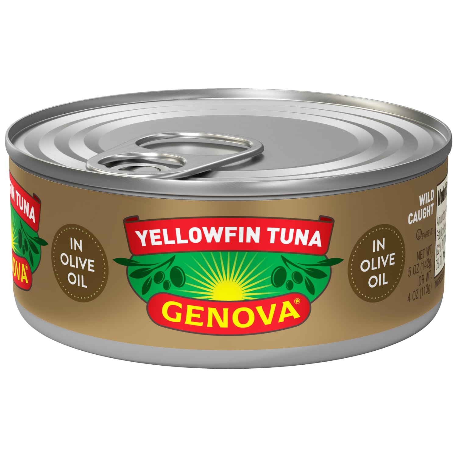 Premium Wild-Caught Yellowfin Tuna in Olive Oil - 5oz Cans (Pack of 24) | Solid Light Tuna | High Protein, Keto & Paleo Friendly | Perfect for Salads, Sandwiches & Quick Meals