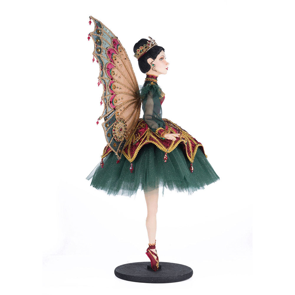Belle Noelle Standing Fairy Ballerina Doll - Handcrafted Collectible Figurine by Katherine's Collection | Perfect for Christmas Decor, Gift Giving & Ballet Themed Displays