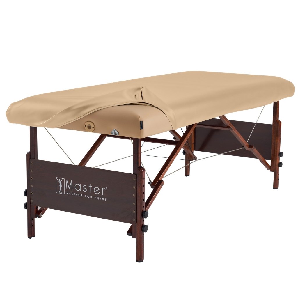Premium Universal Massage Table Cover - PU Vinyl Leather, Ultra Durable & Waterproof - Fits All Massage Tables - Perfect for Spas, Clinics & Home Use