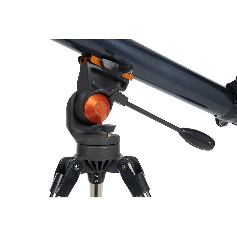 Celestron AstroMaster 70 AZ Refractor Telescope for Adults & Beginners - Portable Astronomy Telescope with Fully Coated Glass Optics, Adjustable Tripod - Perfect for Stargazing, Moon Viewing & Backyard Astronomy