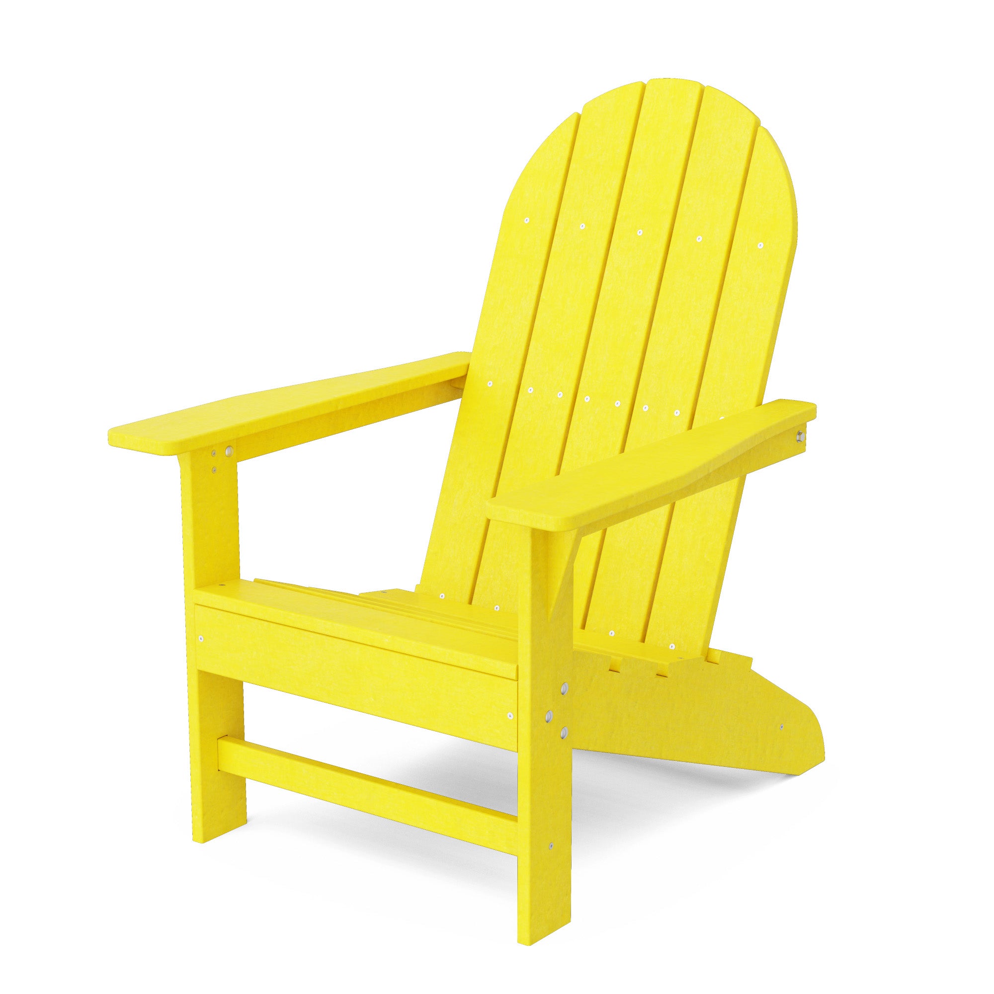 Freedom Modern Adirondack Chair & Side Table Set - Durable Outdoor Patio Furniture for Garden, Poolside, Deck, and Backyard Relaxation