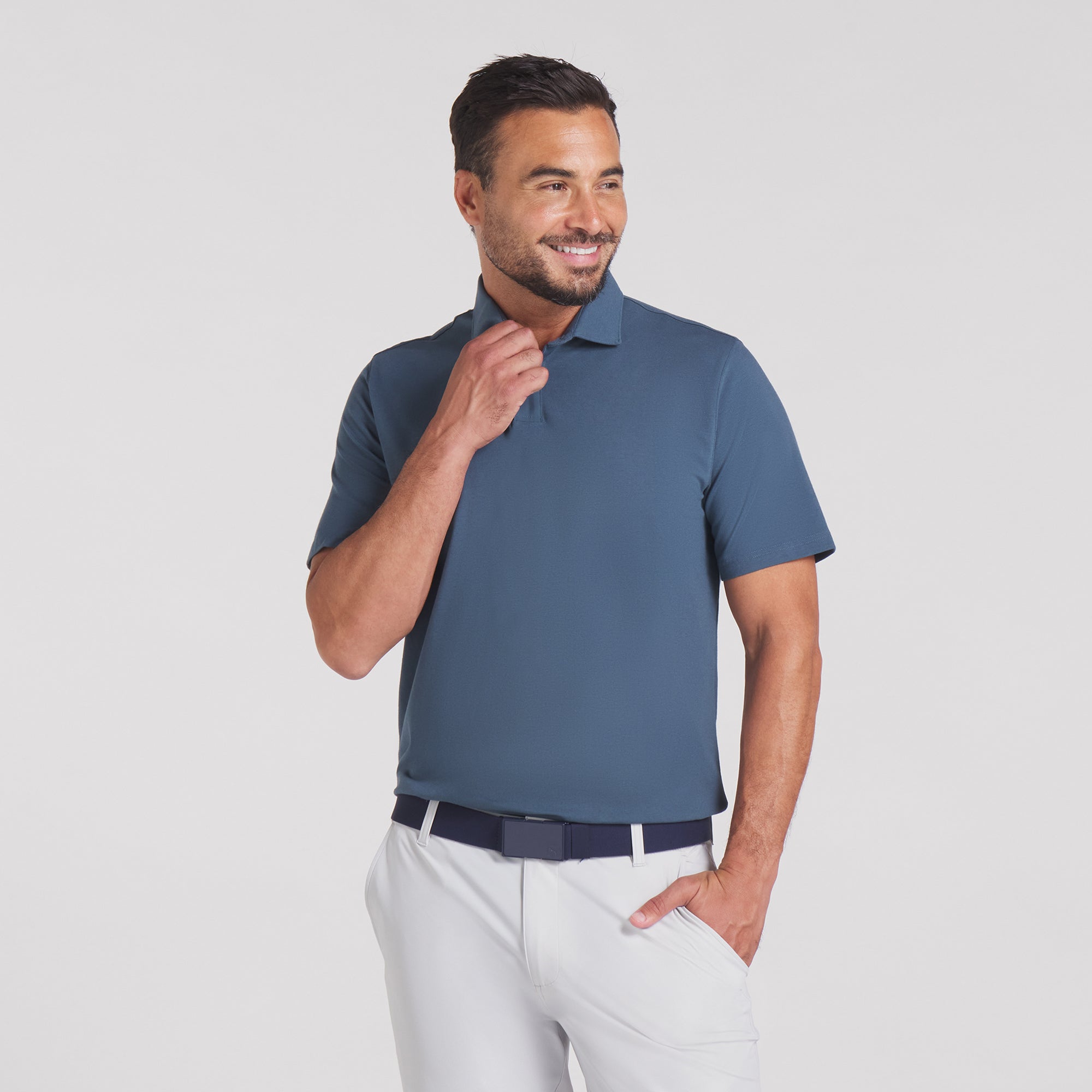 Premium Modalon Golf Polo Shirt for Men - Moisture-Wicking, Breathable & UV Protection - Perfect for Golf, Casual Wear & Outdoor Activities