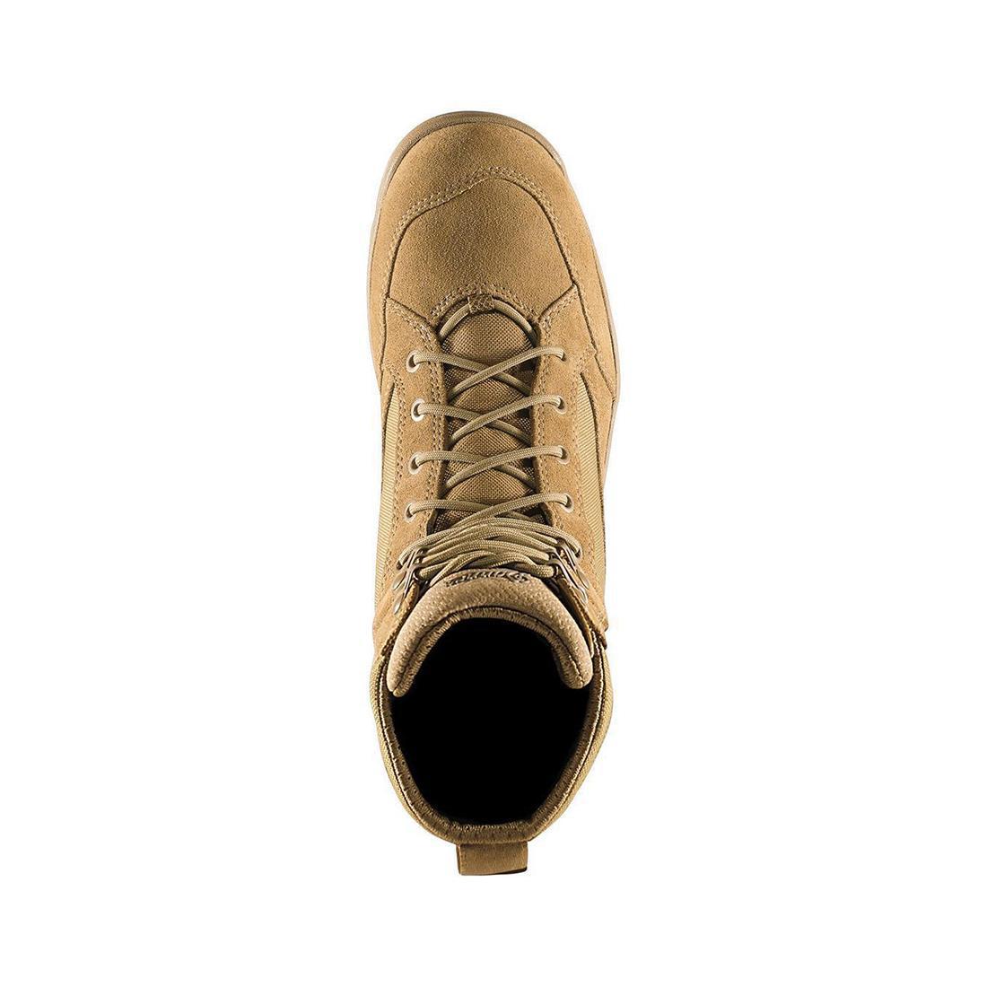Tanicus 8 Hot Military Boots - Coyote Brown Tactical Boots for Men | Durable Combat & Hiking Boots for Outdoor Adventures, Work & Survival