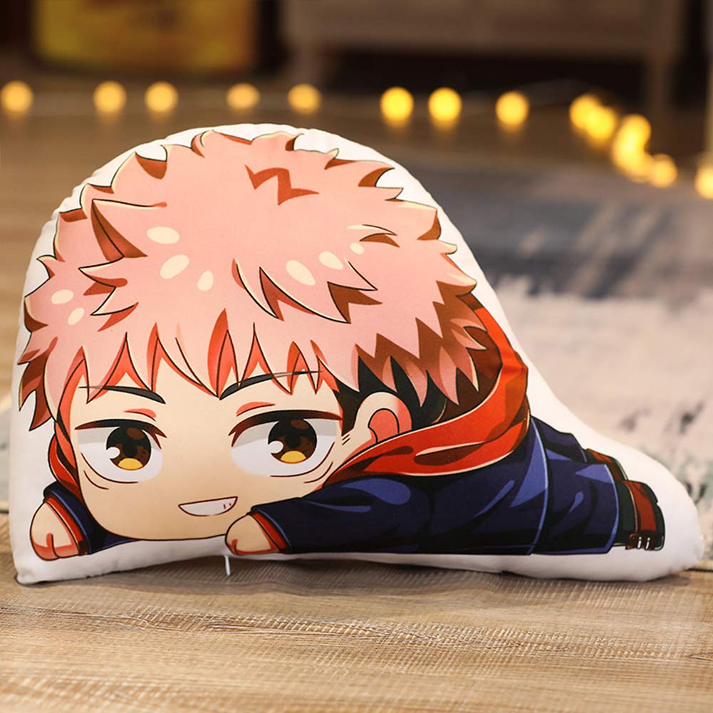 Anime Plush Pillow - Cute Japanese Character Throw Pillow, Soft Plushie Doll for Boys, Girls & Teens | Perfect for Bedroom Decor, Gaming Chairs, and Cozy Gift Ideas