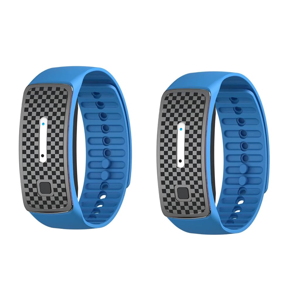 Jos-Fit Ultrasonic Weight Loss Bracelet for Men & Women - Titanium Alloy Slimming & Detox Wristband with Fat Burning Technology - Perfect for Gym, Yoga & Daily Fitness (2-Blue)