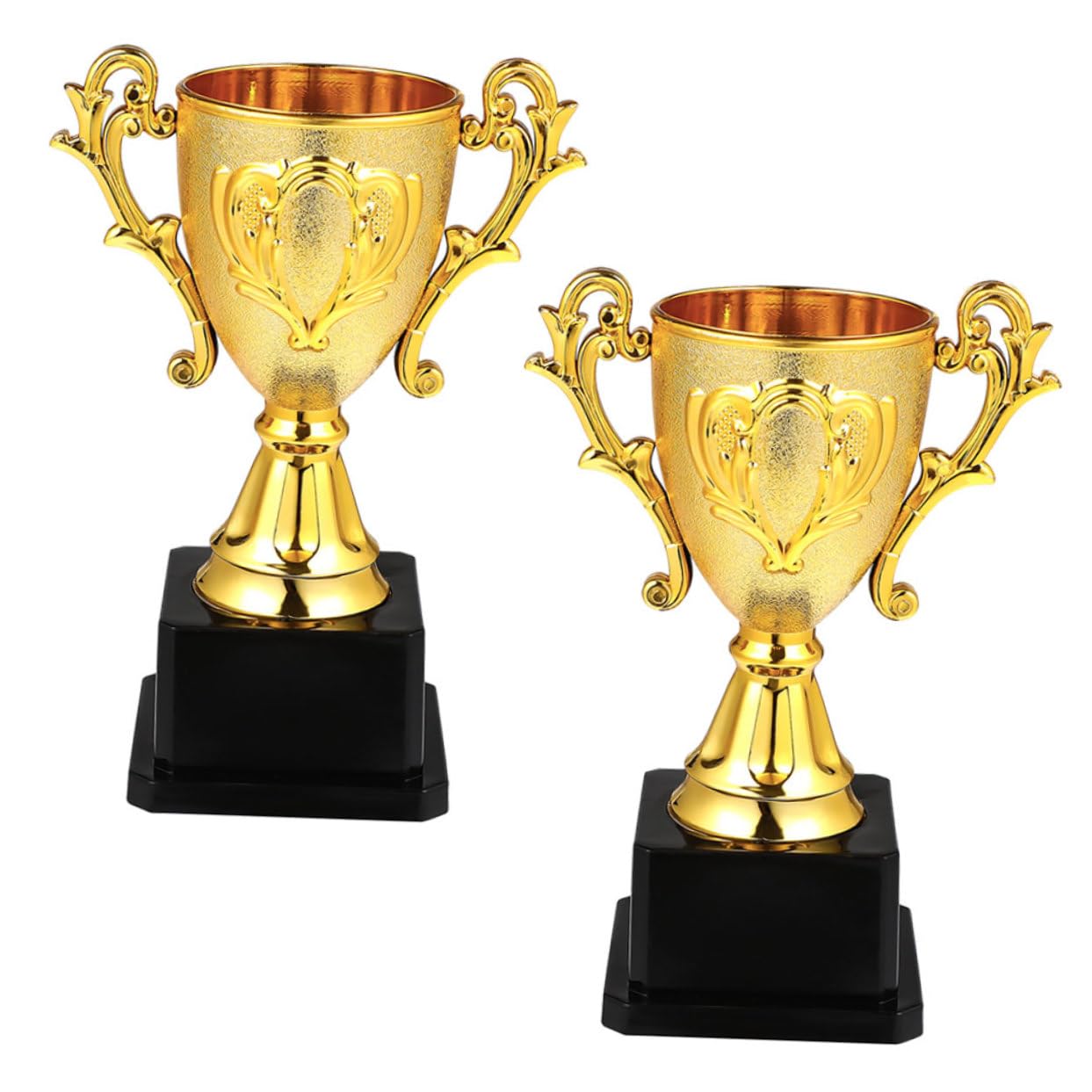 BESPORTBLE 8-Piece Trophy Set for Kids - Award Medals, Basketball Competition Prizes, Reusable Plastic Sports Decor | Perfect for School Events, Birthday Parties & Sports Day Celebrations