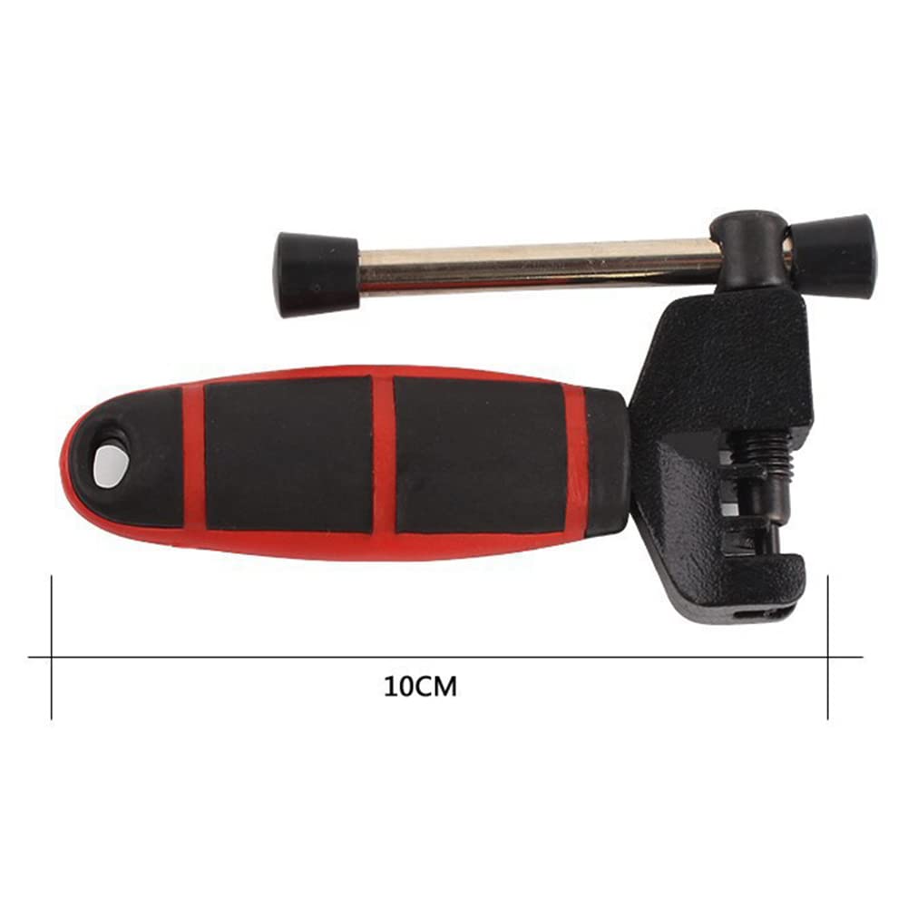 Universal Bike Chain Breaker Tool - Heavy Duty Steel Chain Splitter & Cutter for 8/9/10 Speed Bicycle Chains - Perfect for Road & Mountain Bike Chain Repair & Maintenance - Essential Cycling Gear for DIY Repairs & Trailside Fixes