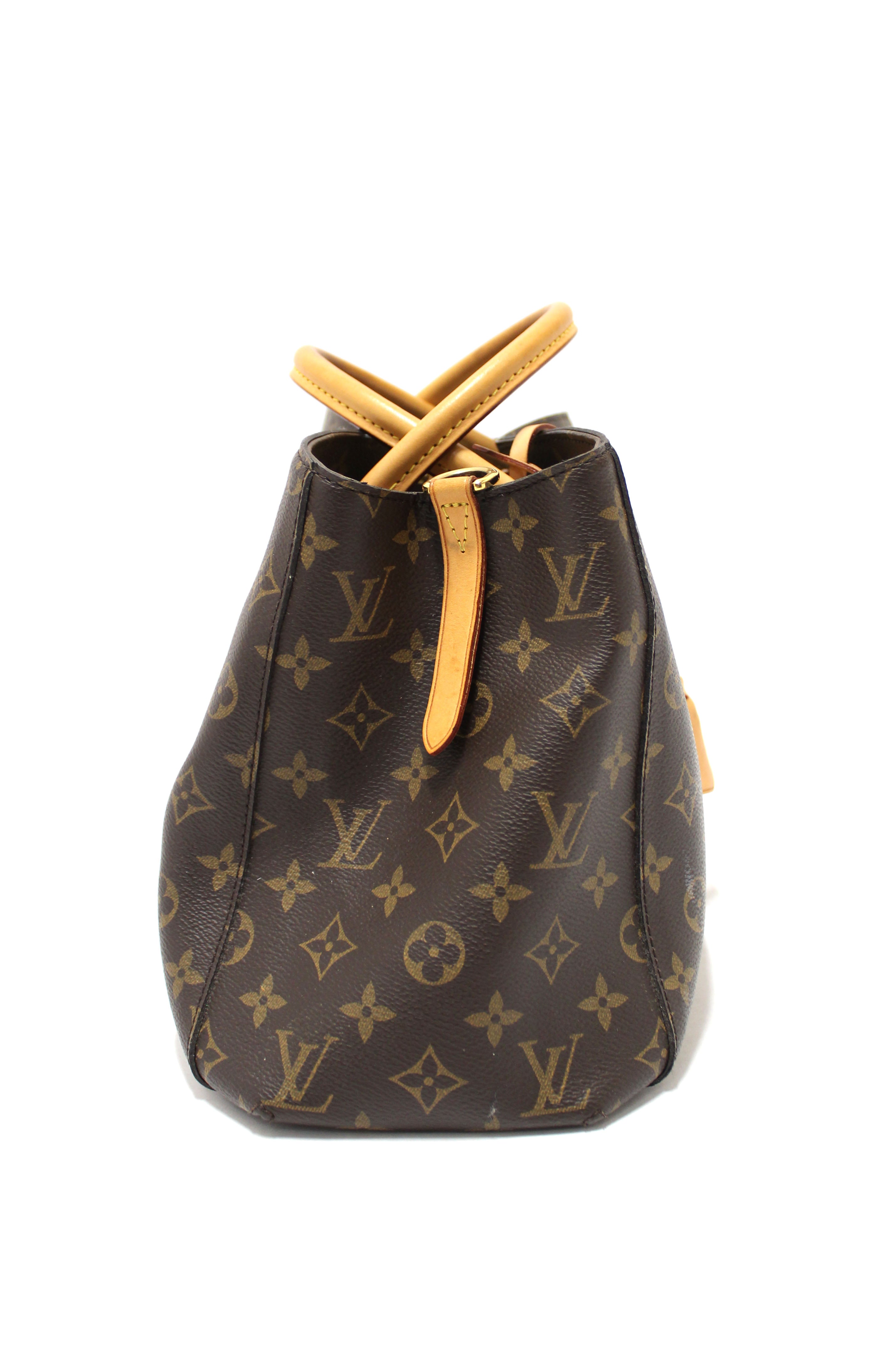 Authentic Louis Vuitton Monogram Montaigne MM Handbag - Luxury Designer Tote Bag for Women, Perfect for Work, Travel & Everyday Use