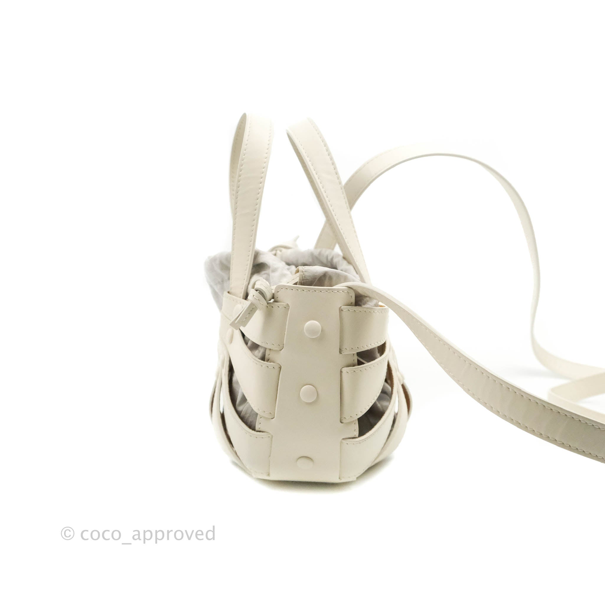 Bottega Veneta Small Shell Bag in White | Luxury Crossbody Purse for Women | Perfect for Date Night & Evening Events