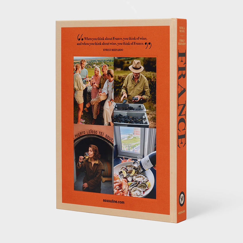 Assouline Wine & Travel France Book - Luxury French Wine Guide & Travel Inspiration for Wine Lovers & Francophiles - Perfect for Gifts, Coffee Tables & Wine Tasting Events