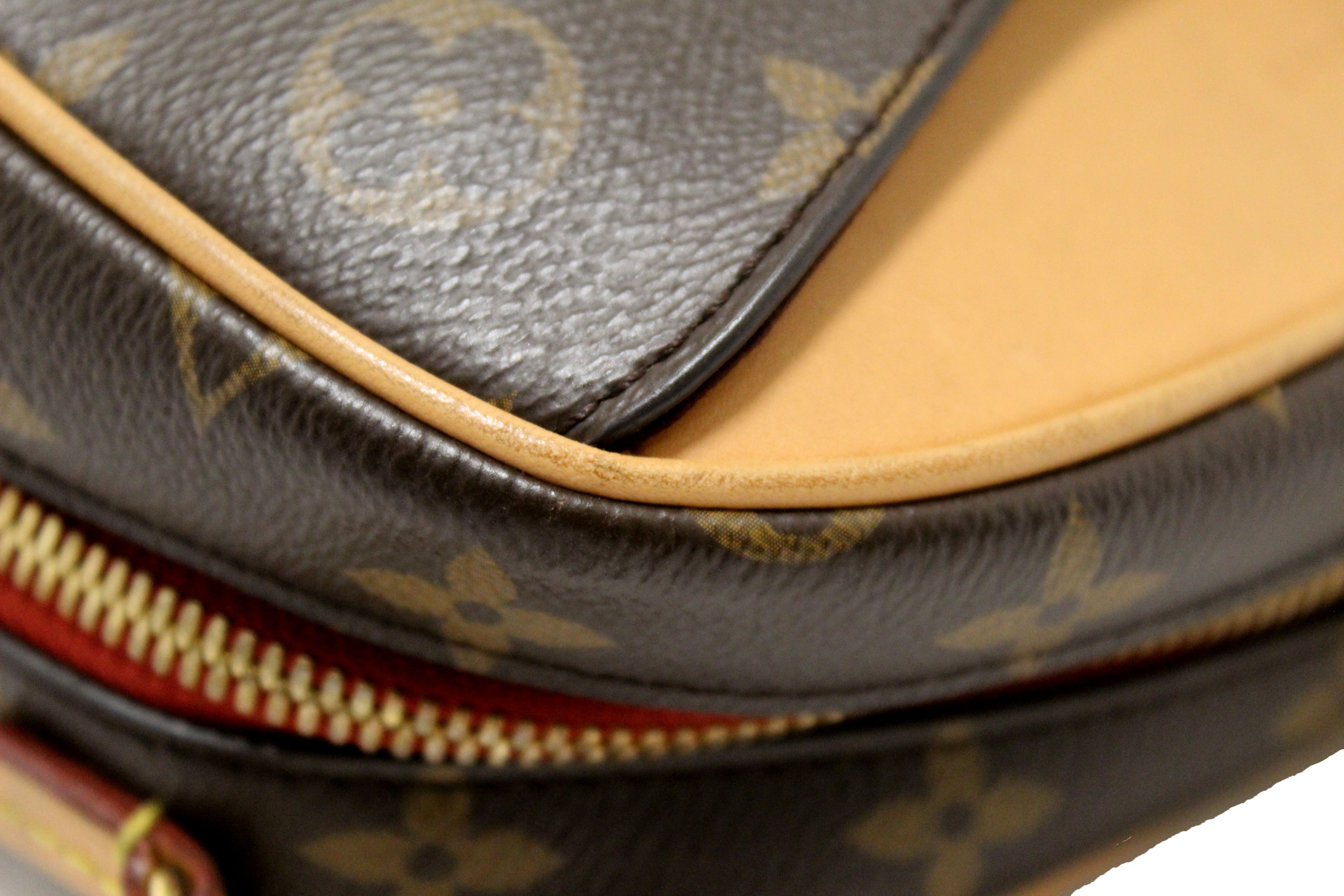 Authentic Louis Vuitton Classic Monogram Deauville Mini Handbag - Luxury Crossbody Purse for Women, Perfect for Travel, Date Night & Everyday Use