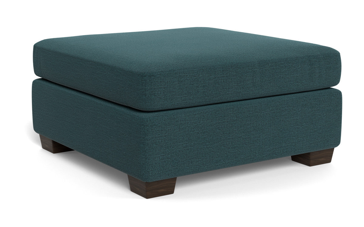 Track Ottoman 1 - Modern Storage Ottoman with Wheels for Living Room, Bedroom & Office - Perfect for Extra Seating, Footrest & Home Organization