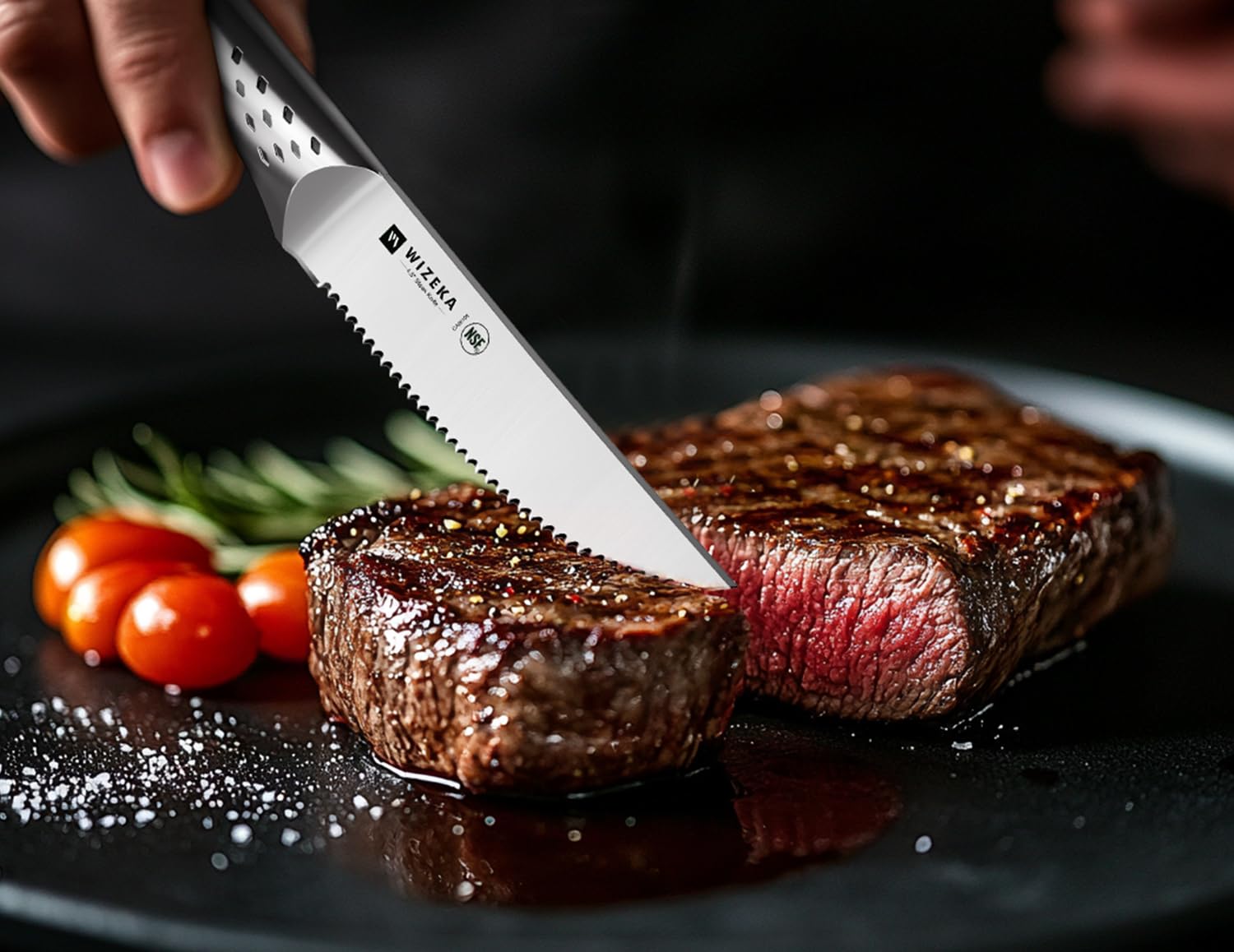 Premium 8-Piece Steak Knives Set - 4.5
