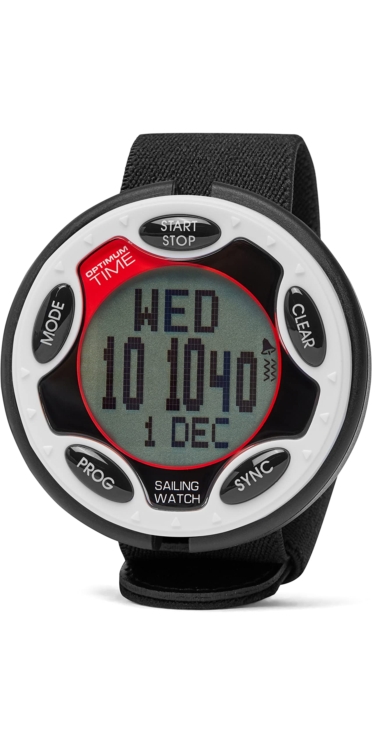 Optimum Time Series 14R Rechargeable Sailing Watch & Marine Timer - Waterproof Regatta Countdown Clock for Yachting, Boating & Water Sports