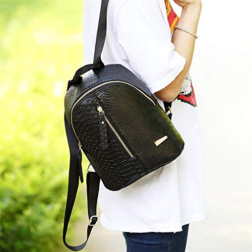 Vintage Leather Backpack for Women - Anti-Theft Travel Shoulder Bag, Retro Rucksack Daypack & School Satchel | Perfect for College, Commuting & Weekend Getaways