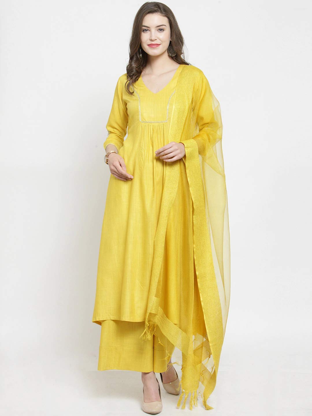 Indian Designer Kurta Set for Women - Stylish Tunic Top with Trousers for Party Wear | Elegant Ethnic Outfit for Festivals, Weddings & Special Occasions