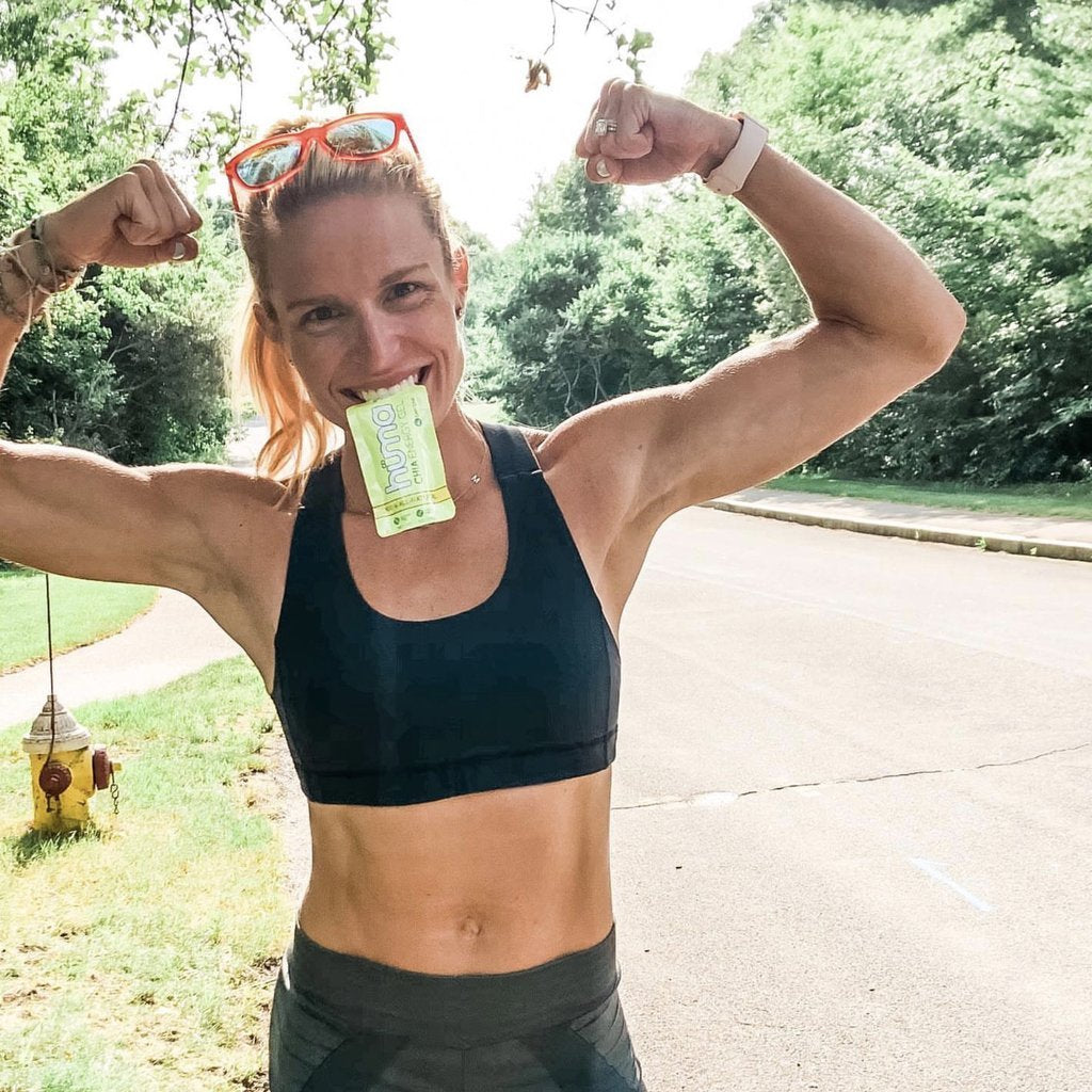 HUMAGEL LEMONADE - Refreshing Lemon Flavor Electrolyte Gel for Energy & Hydration - Perfect for Workouts, Hiking & Outdoor Activities