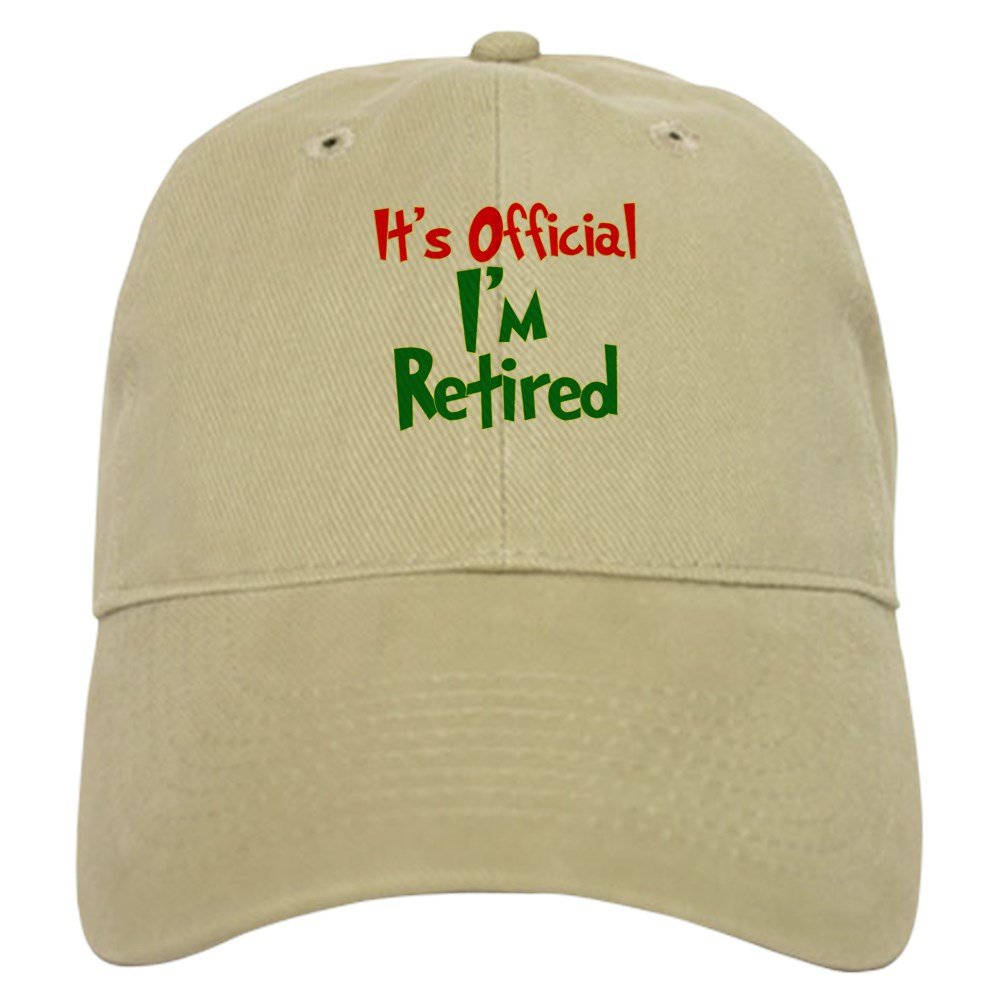 Retirement Baseball Cap - Adjustable & Fun for Parties