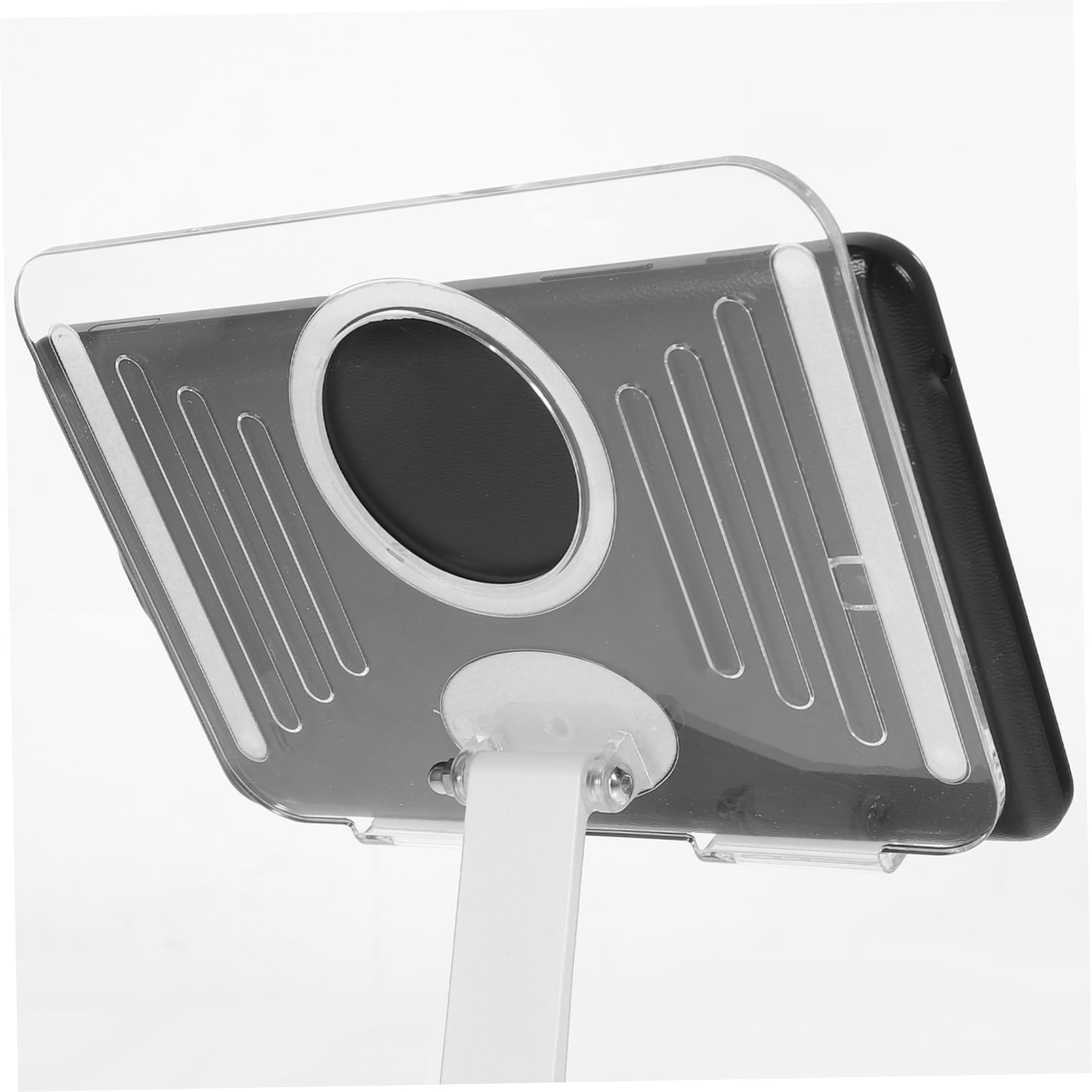 Hemobllo Foldable Phone Stand - Adjustable Aluminum Alloy Desk Holder for Smartphones & Tablets | Space-Saving Design for Office, Home, and Travel Use