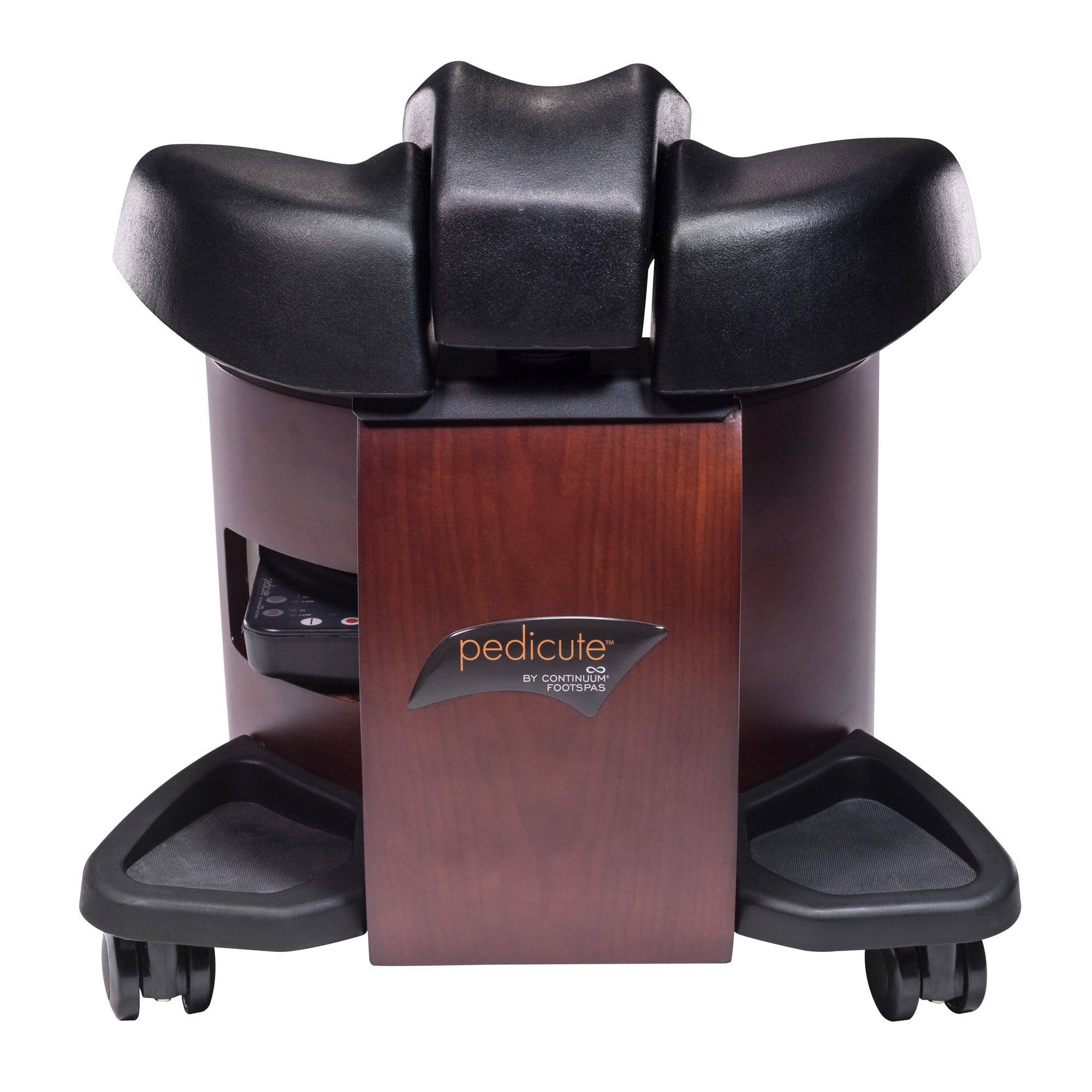 Portable Pedicure Foot Spa for Home Use - Continuum Pedicure Foot Bath with Massage & Bubbles for Relaxation & Foot Care - Perfect for At-Home Spa, Gift & Self-Care