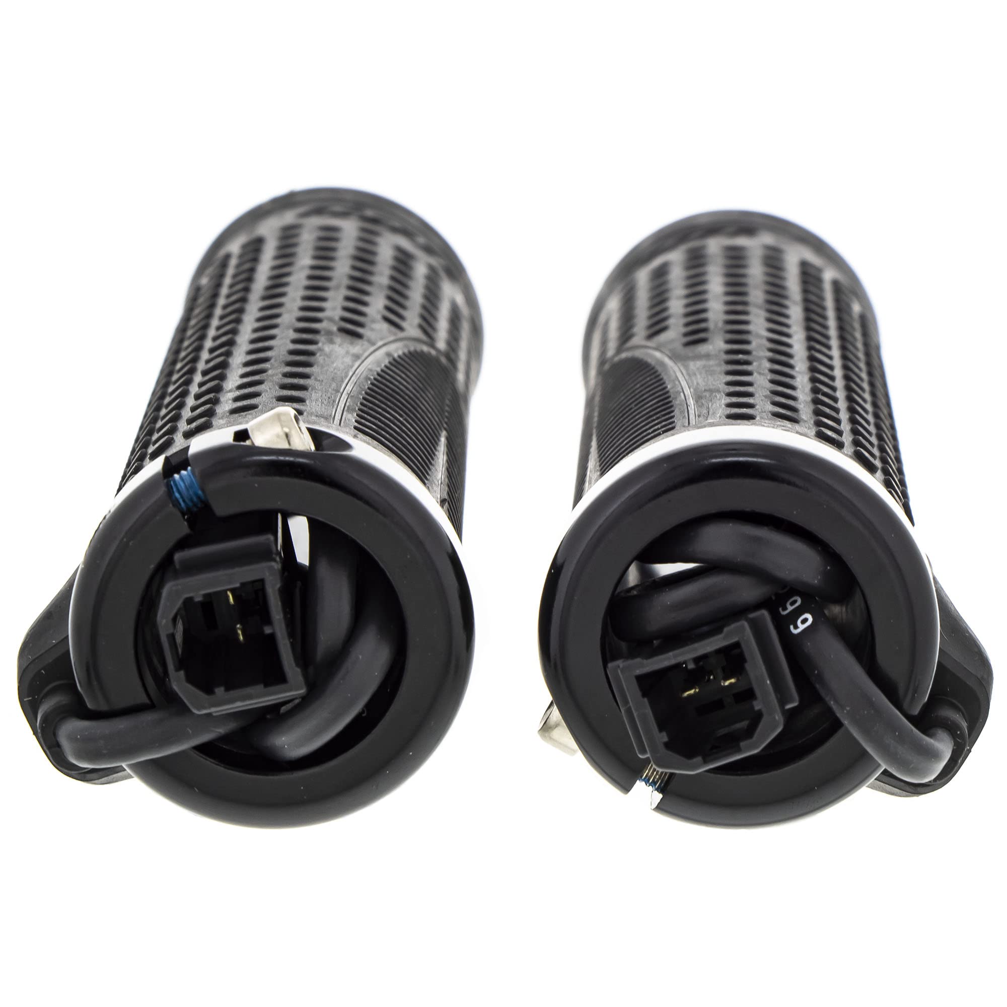 Heated Motorcycle Handlebar Grips Kit - Cold Weather Riding Comfort for Winter & Snow - Perfect for Harley, Honda, Kawasaki & More