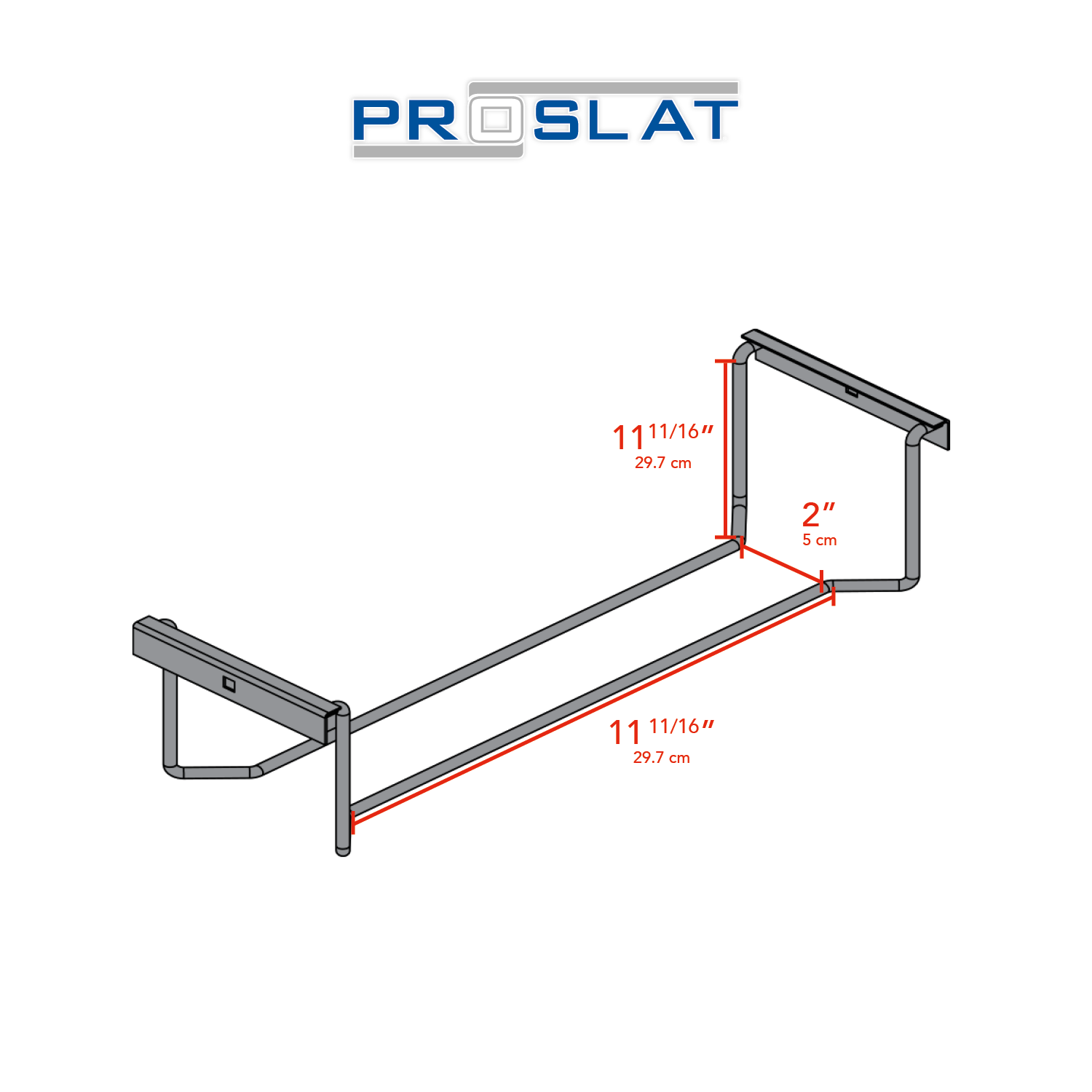 STEALTH 48 Inch Heavy Duty Metal Shelf with Tool Holders - Durable Garage Storage, Workshop Organization & Industrial Shelving Unit