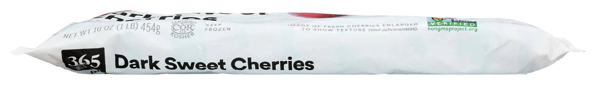 365 By Whole Foods Market, Frozen Dark Sweet Cherries, 16 Ounce (1 lb) - Perfect for Smoothies, Baking & Healthy Snacks