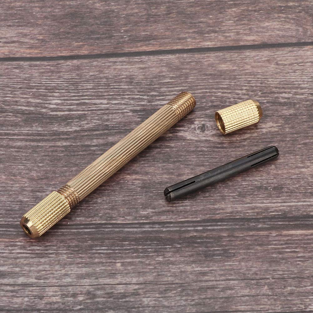 Precision Double Sided Pin Vise - Mini Manual Drill Set for Jewelry & Watch Repair
