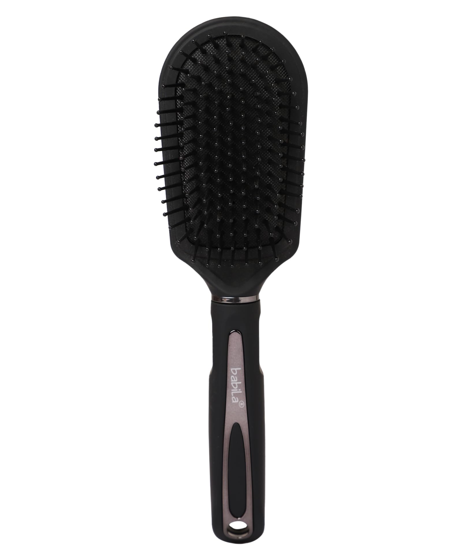 Babila Soft Cushion Hair Brush for Detangling & Styling - Gentle Scalp Massage for Daily Hair Care at Home & Salon