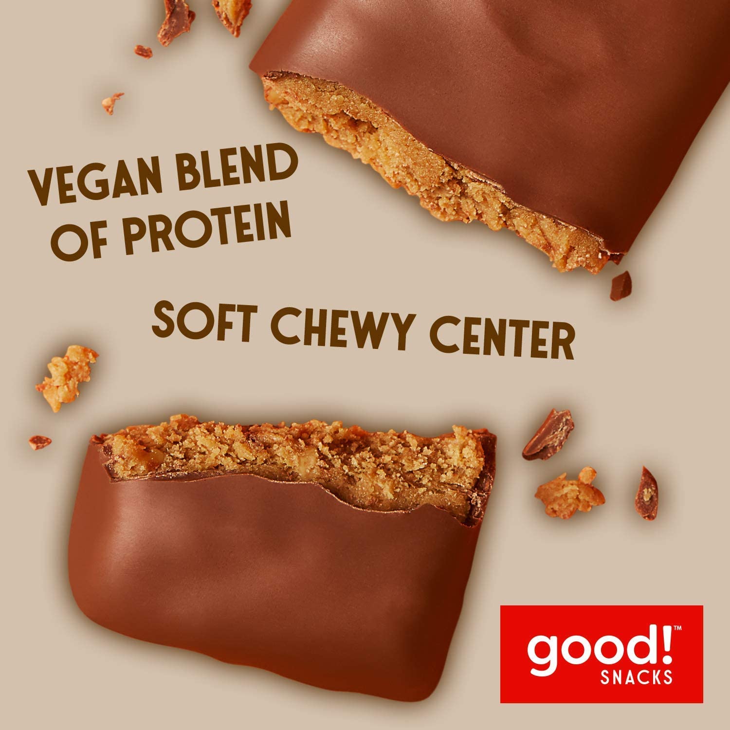 Vegan Protein Bars Bundle - Chocolate Peanut Butter & Cookie Dough (24 Bars) | Gluten-Free, Plant-Based, Low Sugar, High Protein (15g) | Healthy Meal Replacement & Energy Snacks | Perfect for Workouts, Hiking & On-the-Go Nutrition