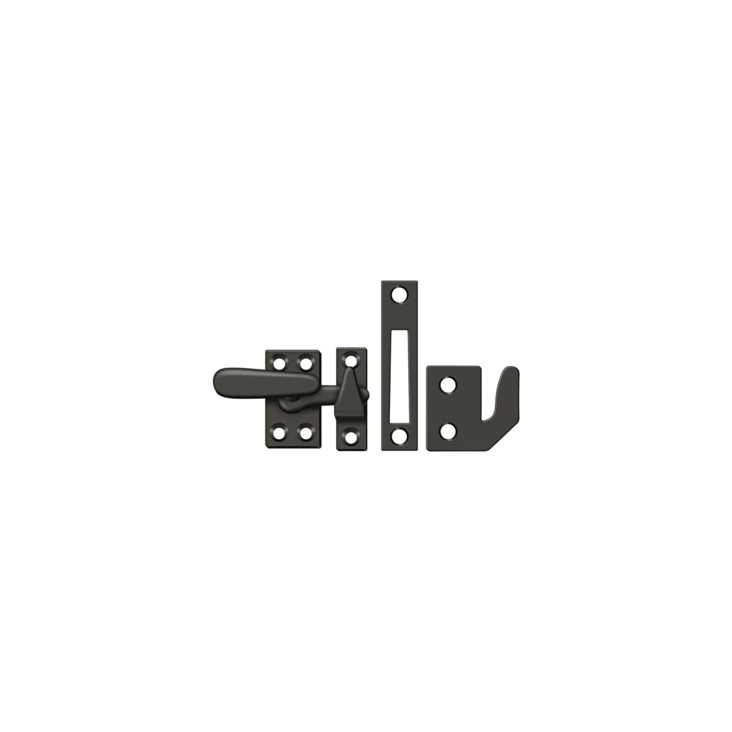 Window Lock - Secure Casement Window Fastener with Small Oi Design | Home Safety & Childproofing Solution for Sliding & Double-Hung Windows