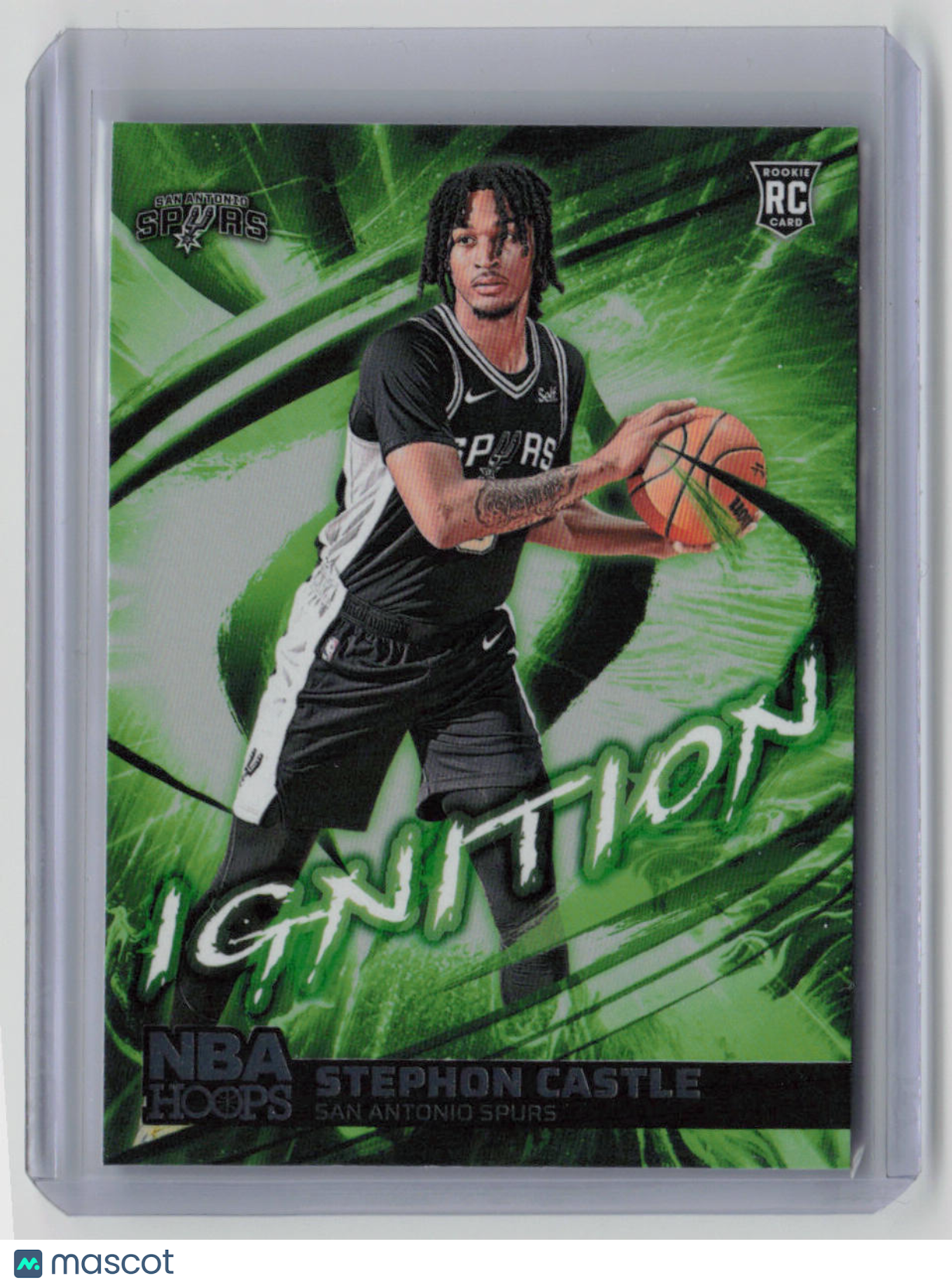 2024-25 Panini Hoops Stephon Castle Rookie Card #5 - Basketball Trading Card for Collectors & Fans - Perfect for Sports Memorabilia Collections & NBA Fan Gifts