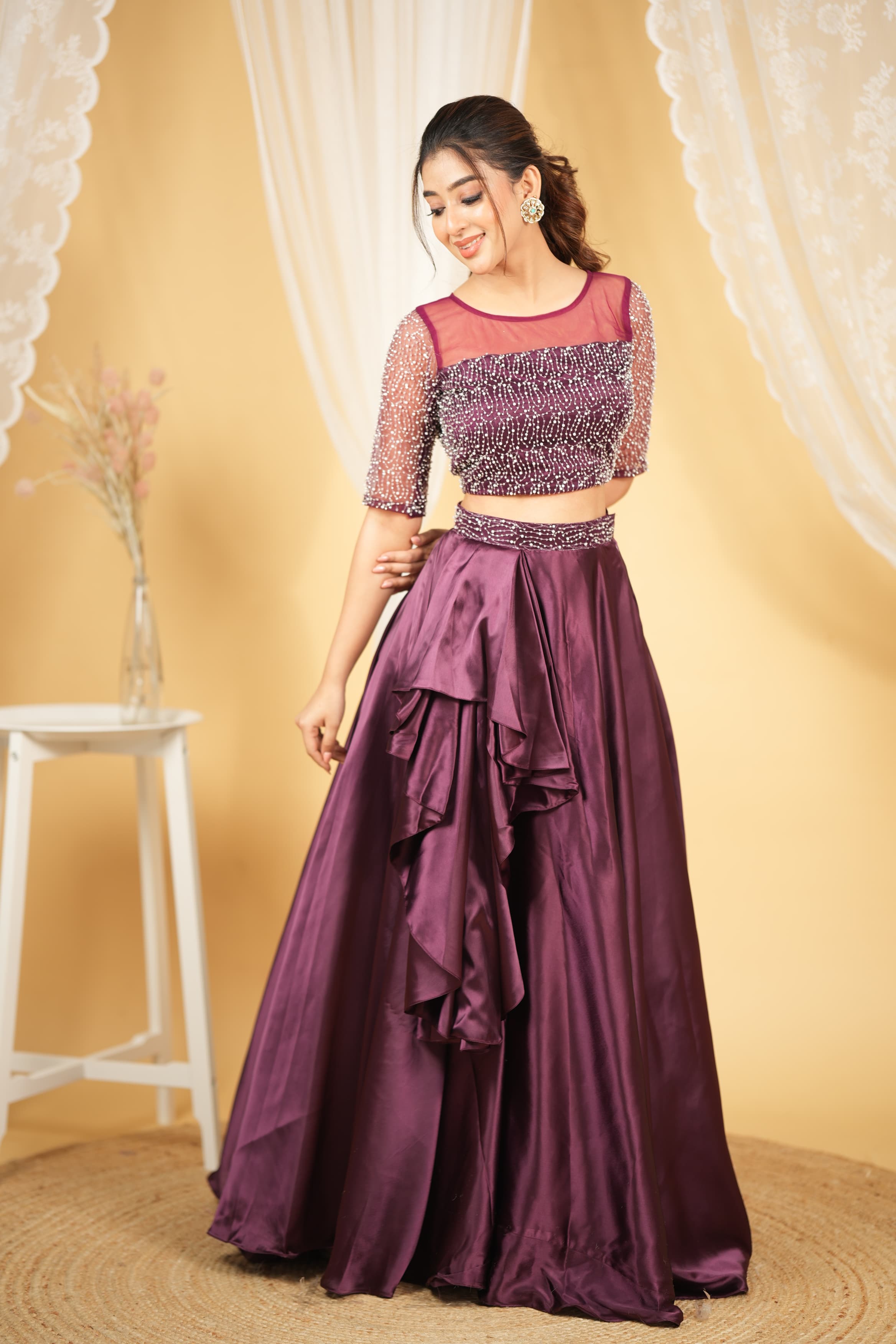 Anika Series 2 Premium Designer Lehenga Choli Set for Women - Indian Ethnic Embroidered Bridal Party Wear - Perfect for Weddings, Festivals & Special Occasions