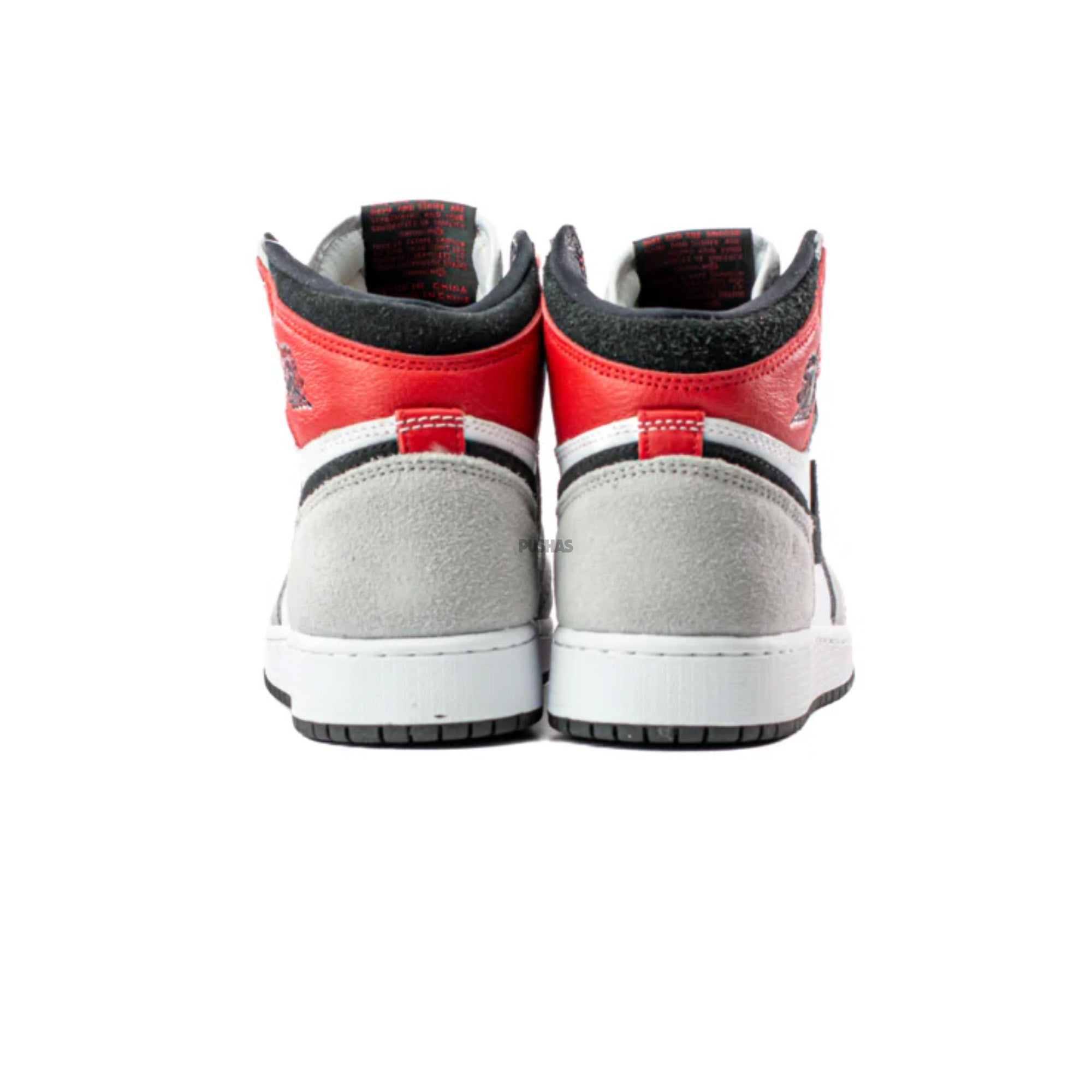 Air Jordan 1 High 'Light Smoke Grey' GS - Retro Basketball Shoes for Women & Kids - Perfect for Streetwear, Sneaker Collection & Casual Fashion