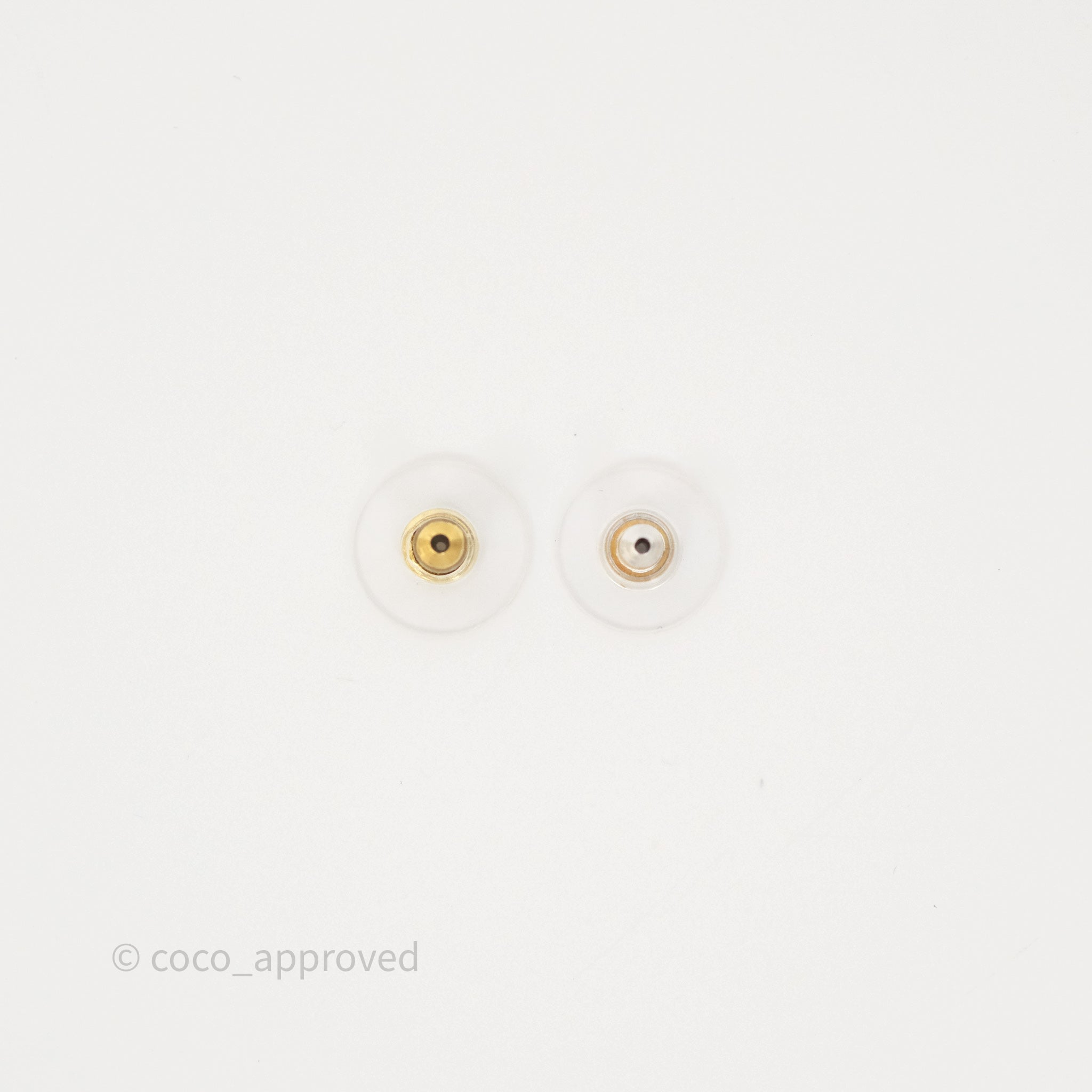Chanel CC Crystal Pearl Hoop Earrings Gold Tone 21C - Luxury Fashion Jewelry for Women, Elegant Pearl & Crystal Design - Perfect for Parties, Weddings & Special Occasions