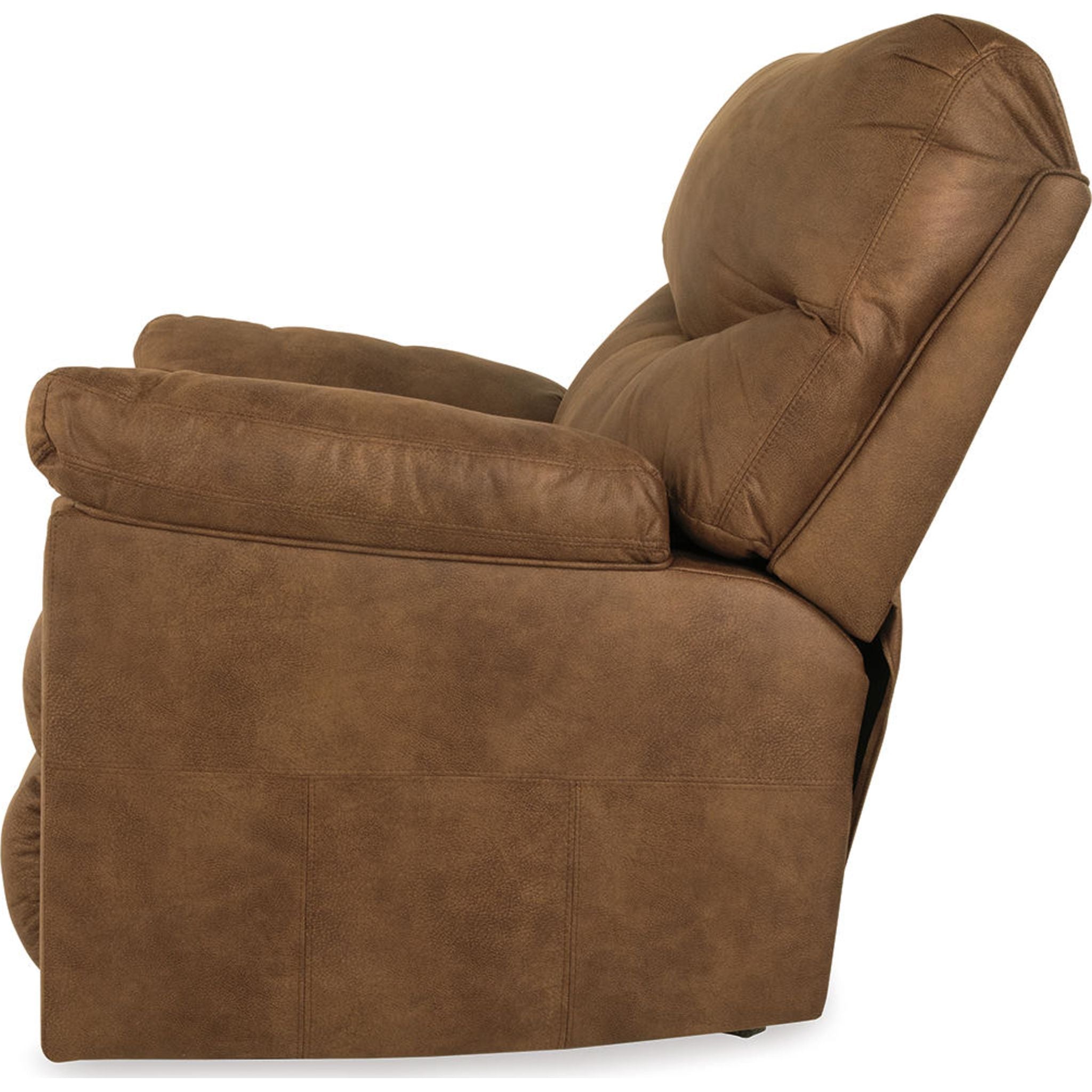 Boxberg Rocker Recliner Chair with Bark Fabric - Comfortable Rocking Recliner for Living Room, Nursery, or Bedroom - Perfect for Relaxing, Nursing, or Reading