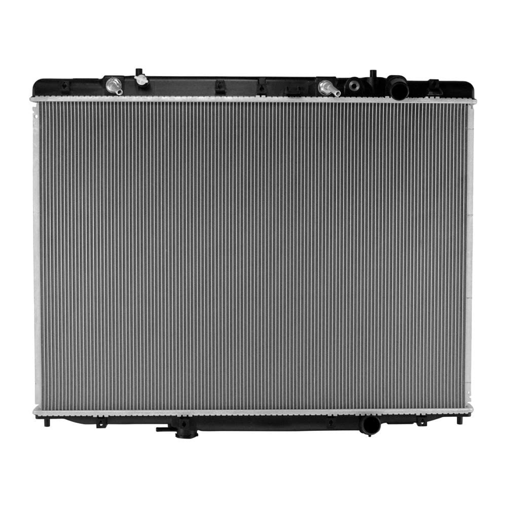Honda Pilot Radiator Assembly with Plastic Tanks & Aluminum Core - Direct Fit Replacement Part for 2003-2022 Models | Perfect for Cooling System Repair & Maintenance