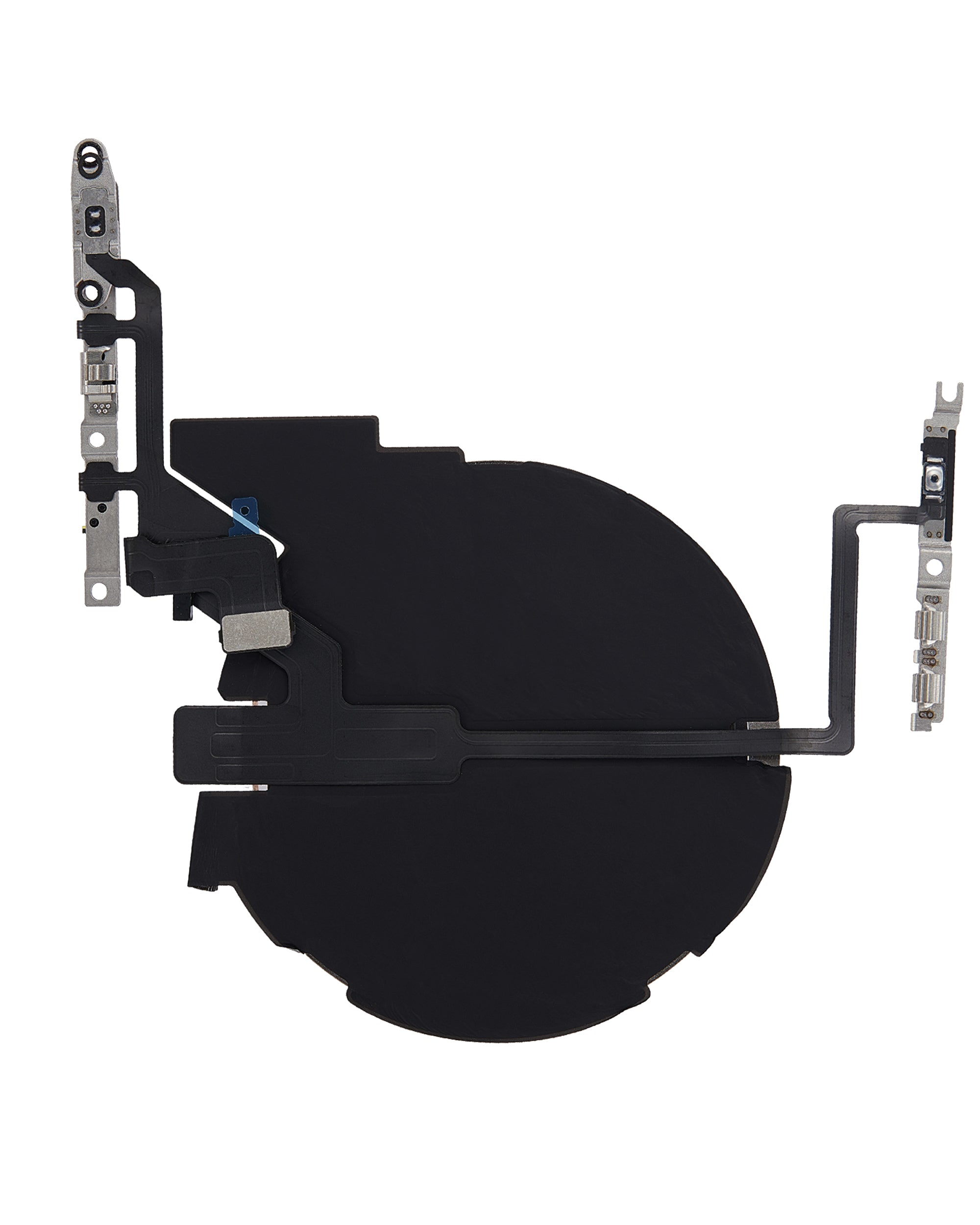 Original iPhone 14 Pro Max Wireless Charging Coil Pad with NFC & Power/Volume Flex Cable Replacement - Perfect for DIY Repairs, Home & Office Use