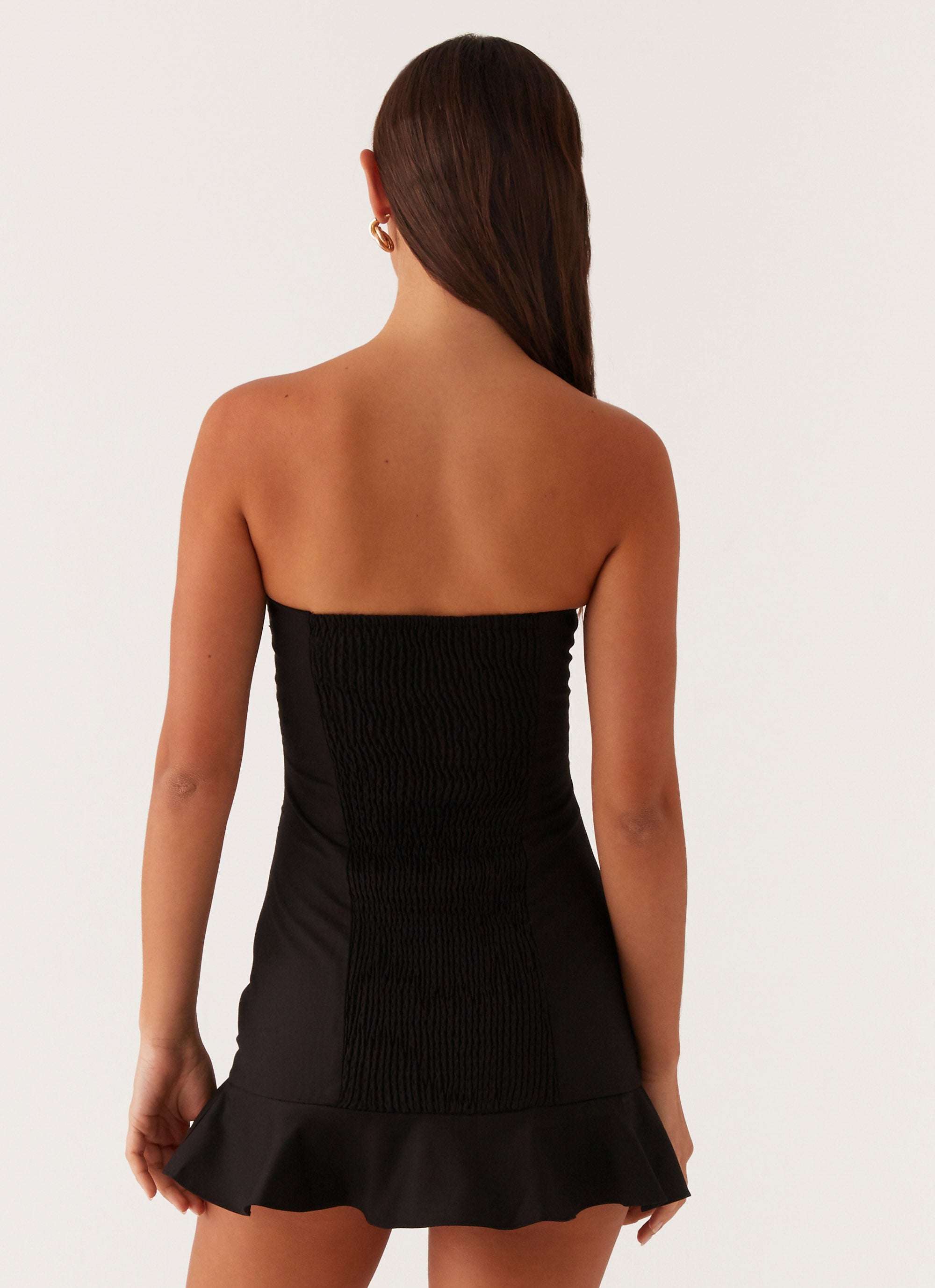 Delmi Bustier Mini Dress - Sexy Black Corset Top Bodycon Dress for Women | Perfect for Night Out, Party, Date Night & Special Occasions