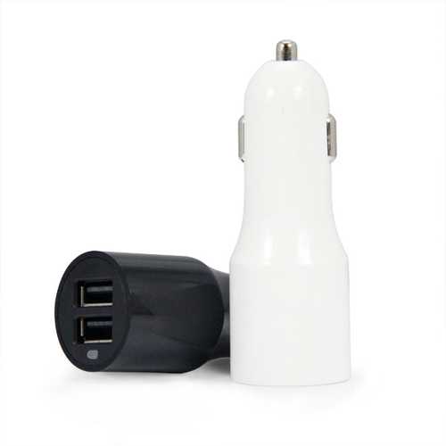 Bakeey Q10 QC 3.0 18W Dual USB Fast Car Charger for iPhone X/8/8 Plus, OnePlus 5T, Xiaomi 6/Mi A1, Samsung S8 - Quick Charge Your Phone on Road Trips & Commutes