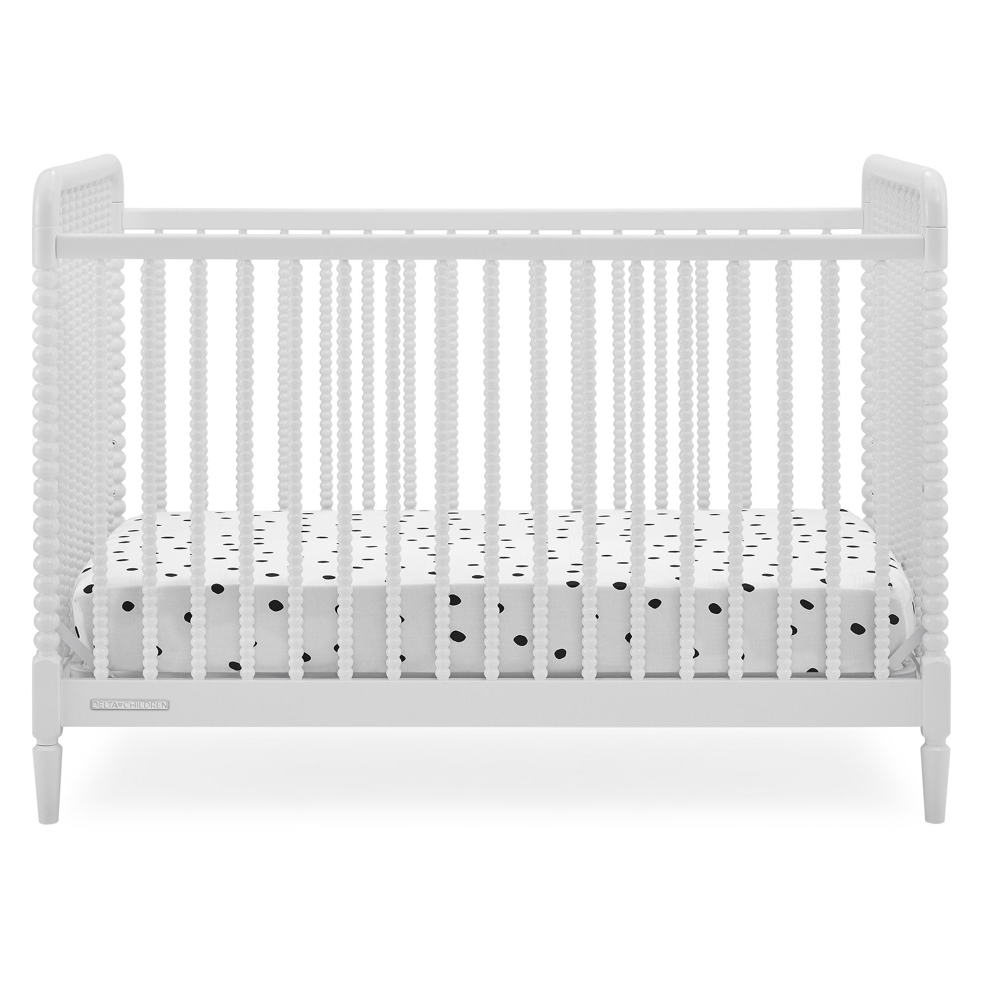 Saint 4-in-1 Convertible Baby Crib - Toddler Bed, Daybed & Full-Size Bed - Safe & Stylish Nursery Furniture for Boys & Girls - Perfect for Newborns to Teens Bedroom Decor
