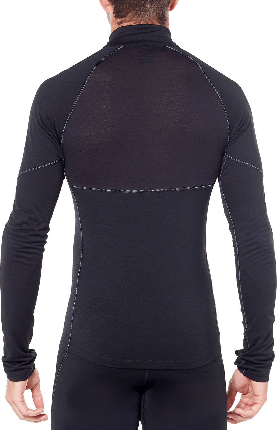 150 Zone Long Sleeve Half Zip Men's Thermal Base Layer - Warm Performance Shirt for Cold Weather, Running & Outdoor Activities