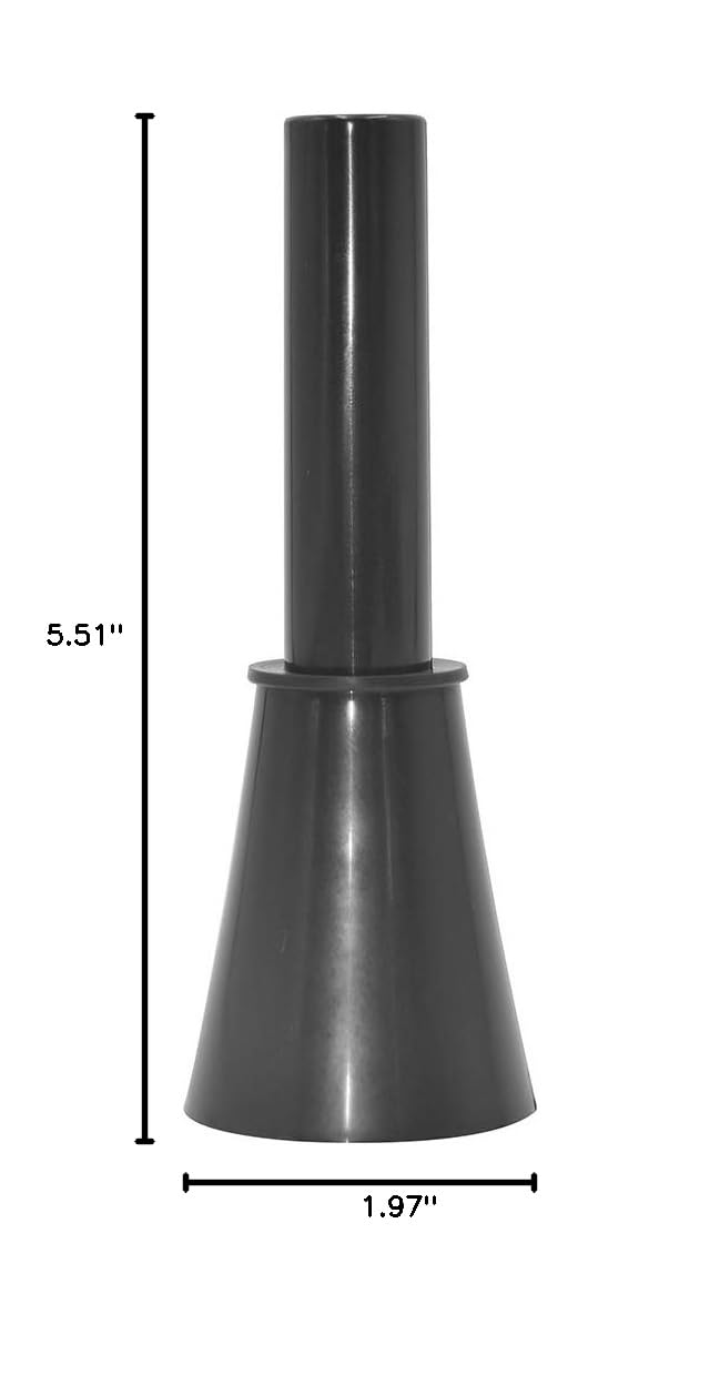 Heavy-Duty Plastic Funnel for Car Fuel, Engine Oil, Diesel & Gasoline - Emergency Auto Filling Tool for Liquids Like Kerosene (Black) - Perfect for Garage, Workshop & Roadside Emergencies