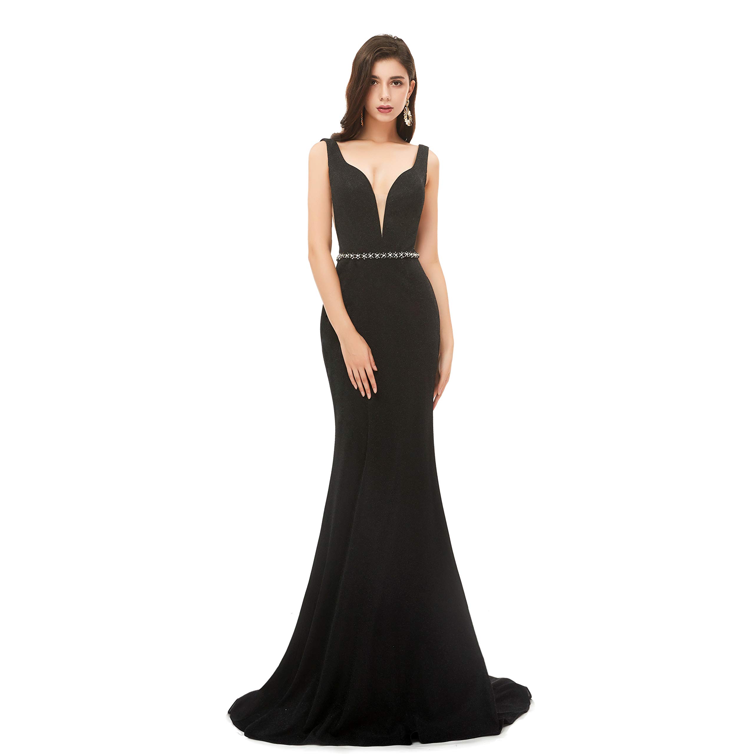 Elegant Women's Sequins Mermaid Prom Dress - Long Corset Trumpet Evening Gown for Homecoming, Formal Events & Special Occasions