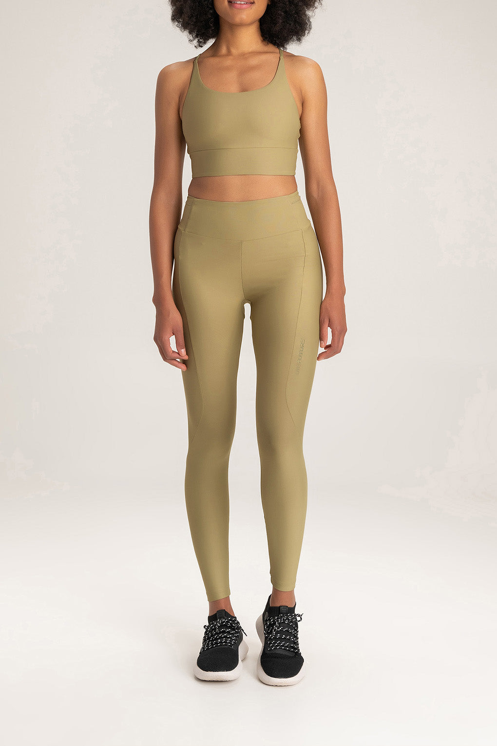 Fit Green® High Waist Yoga Leggings for Women - Tummy Control Workout Pants - Comfortable & Stretchy Gym Tights for Running, Pilates & Lounge Wear