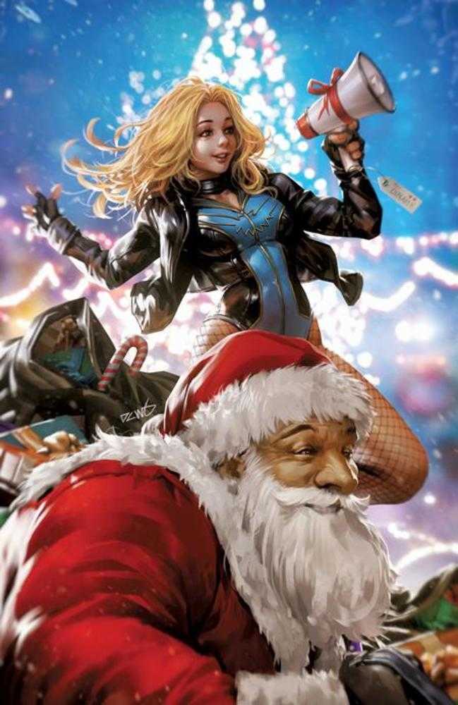 Batman Santa Claus Silent Knight #3 (Of 4) Cover B Derrick Chew Card Stock Variant - Comic Book Collectible for Holiday Gifts & DC Fans Display