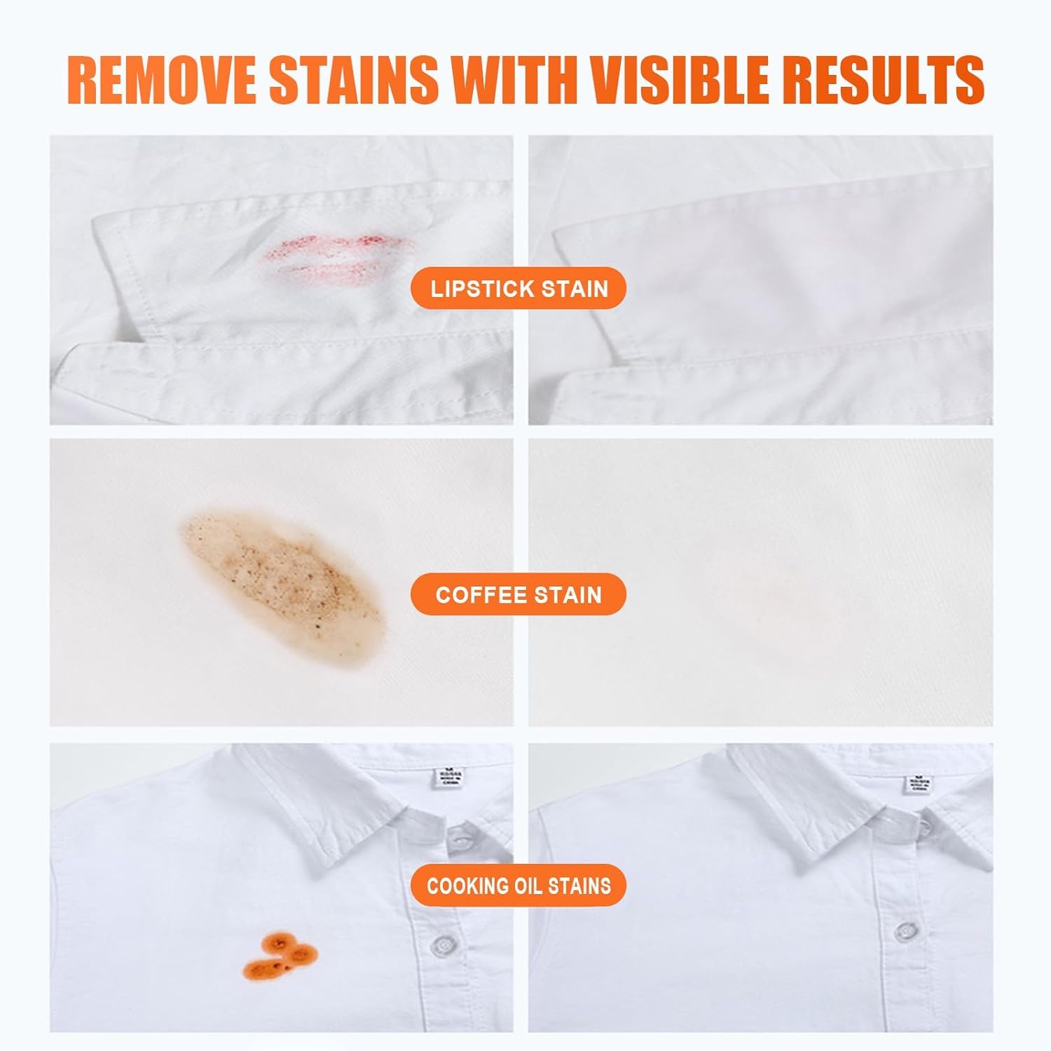 2024 New Stain Remover Bleach Pen for Clothes (2 Pack) - Effective Fabric Whitener & Travel-Size Laundry Essentials | Perfect for Travel, Home & On-the-Go Stain Removal